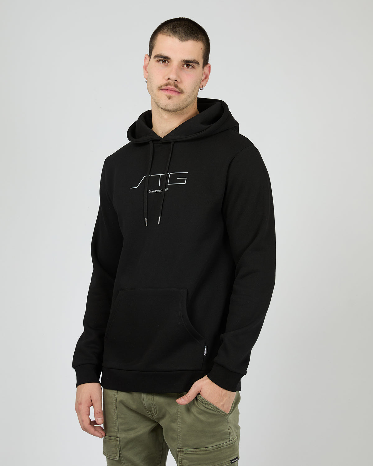 Wired Reflective Hoodie Black