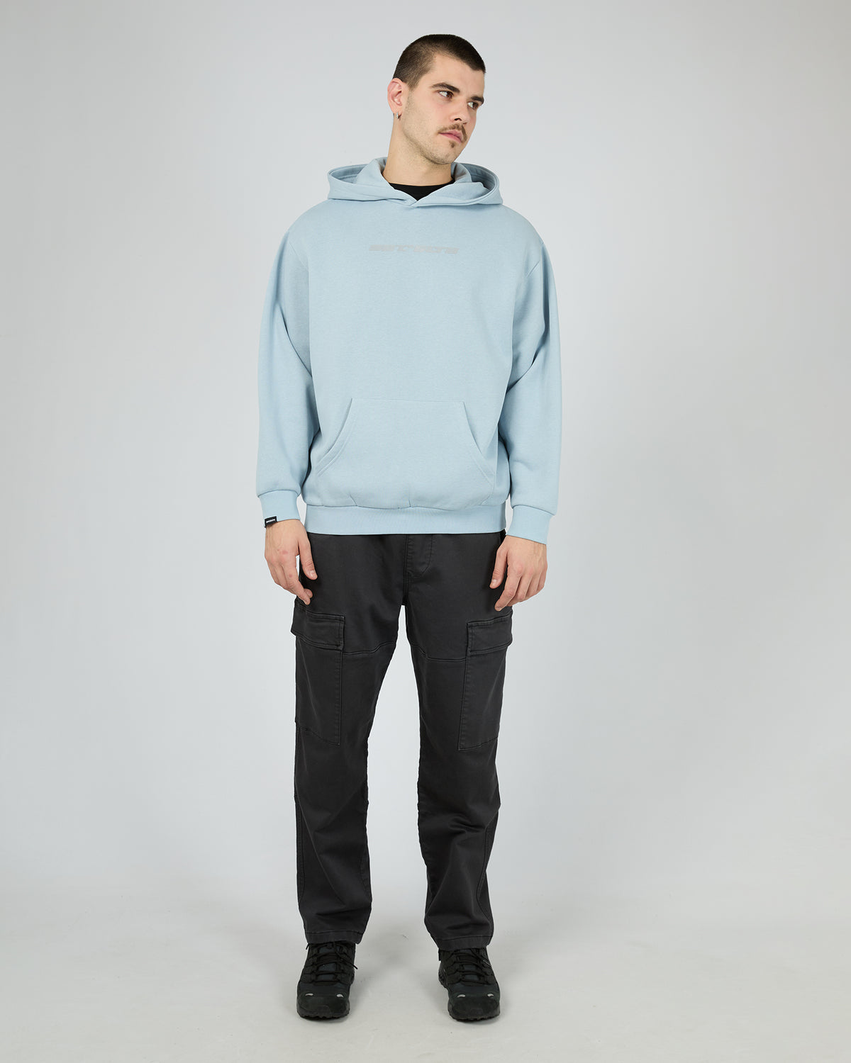 Pacer Reflective Hoodie Blue