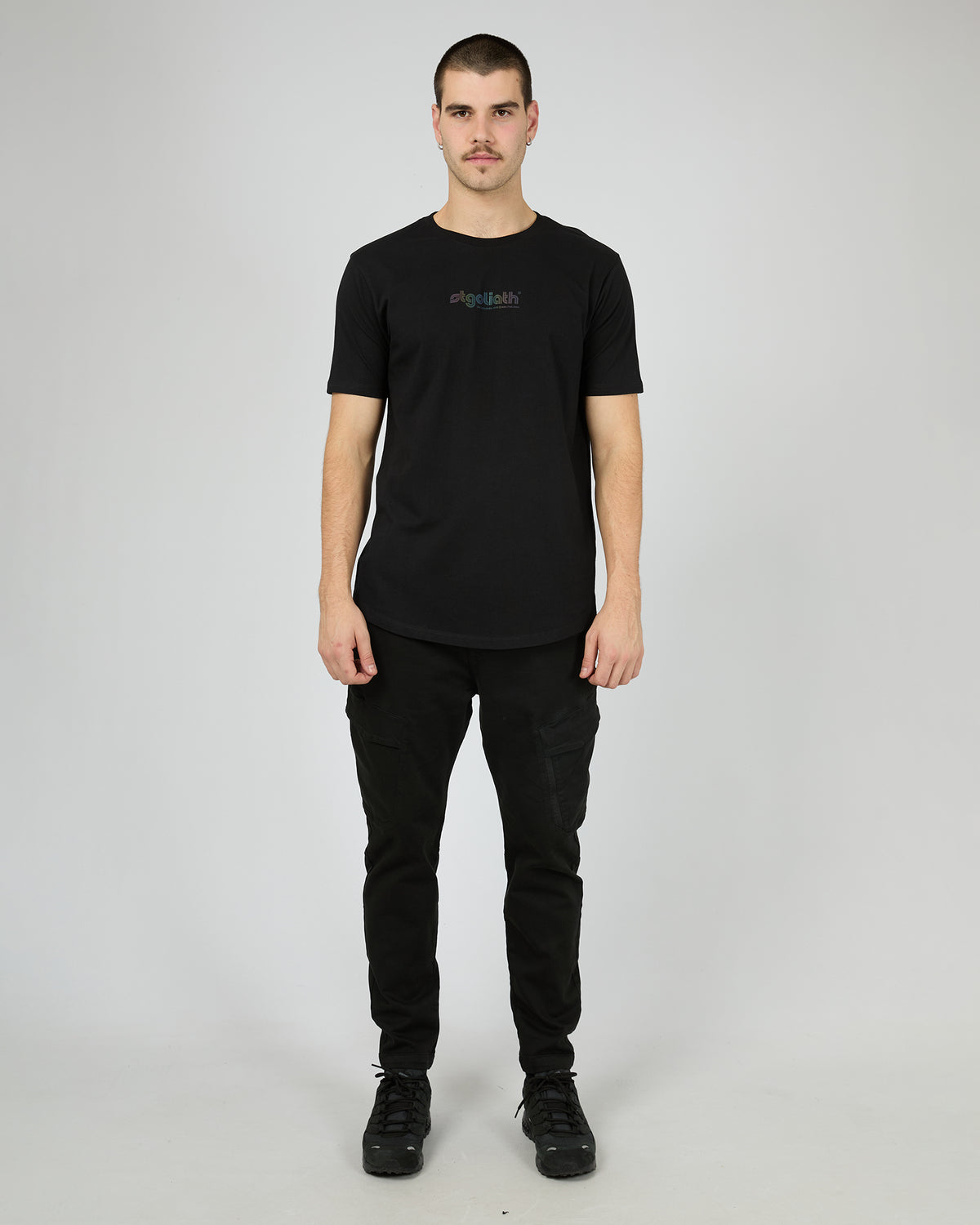 Rolla Irredescent Tee Black
