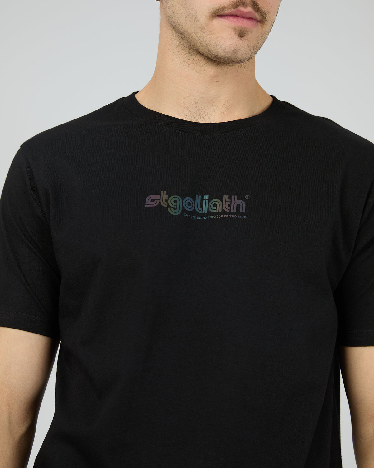 Rolla Irredescent Tee Black