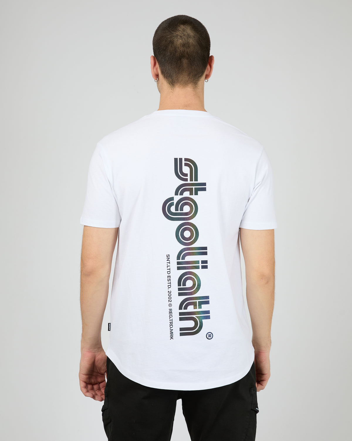 Rolla Irredescent Tee White