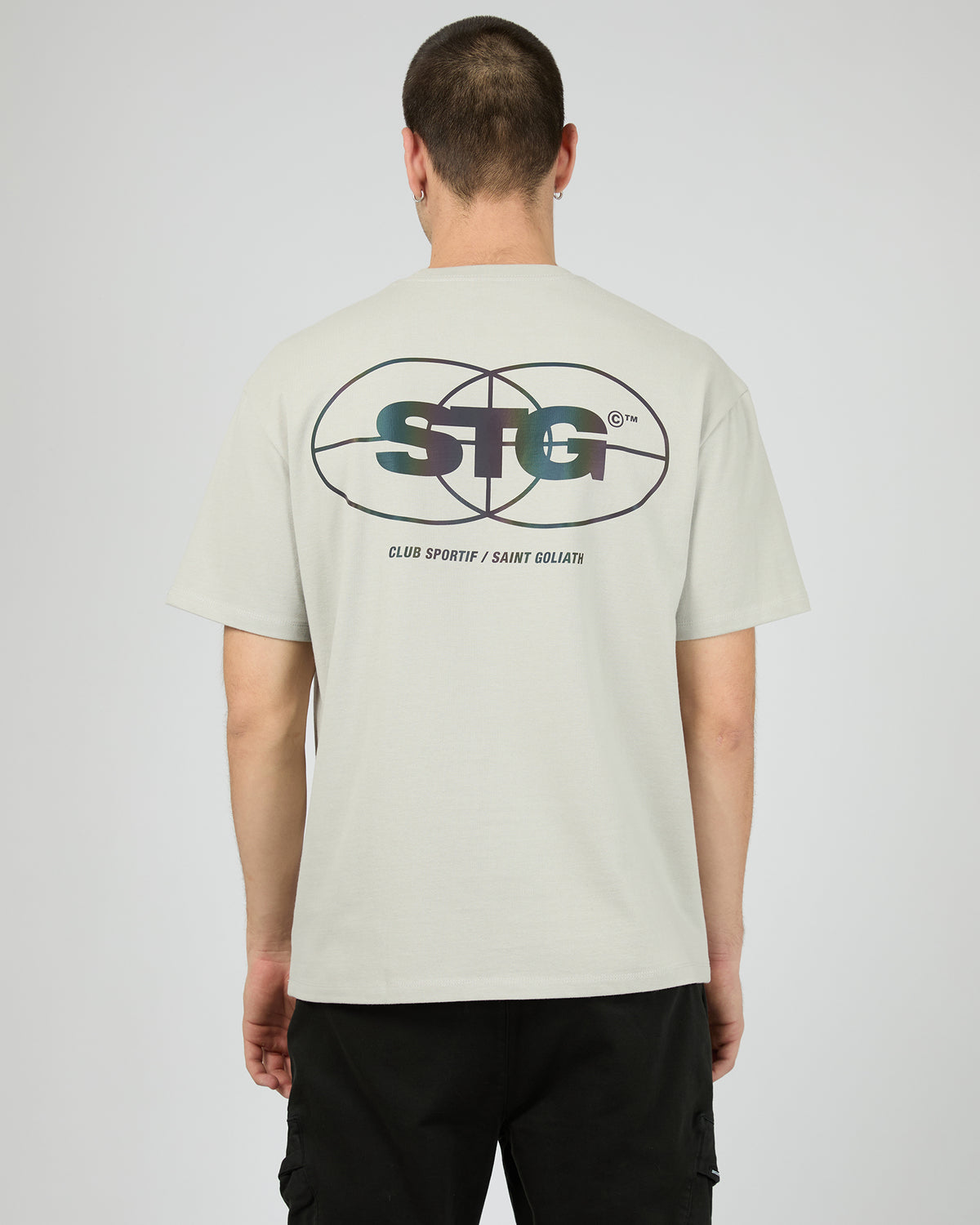 Sportif Irredescent Tee Grey