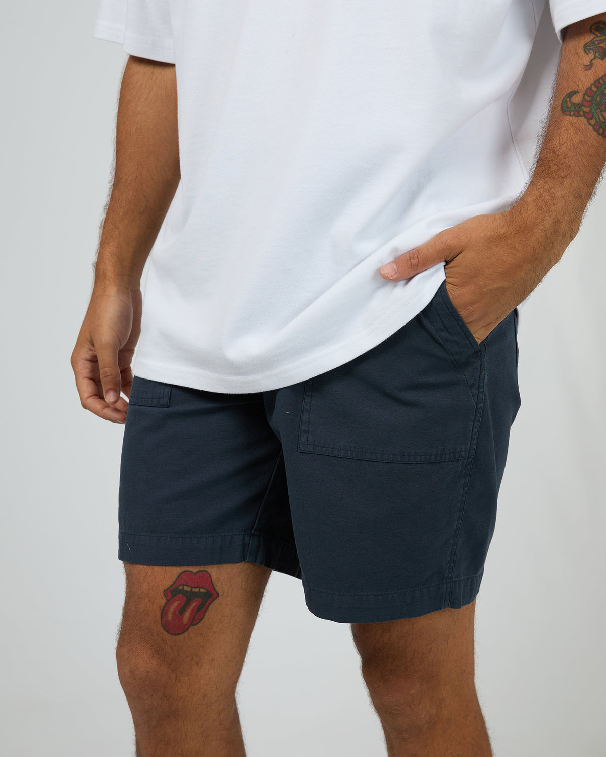 Camper Short Navy