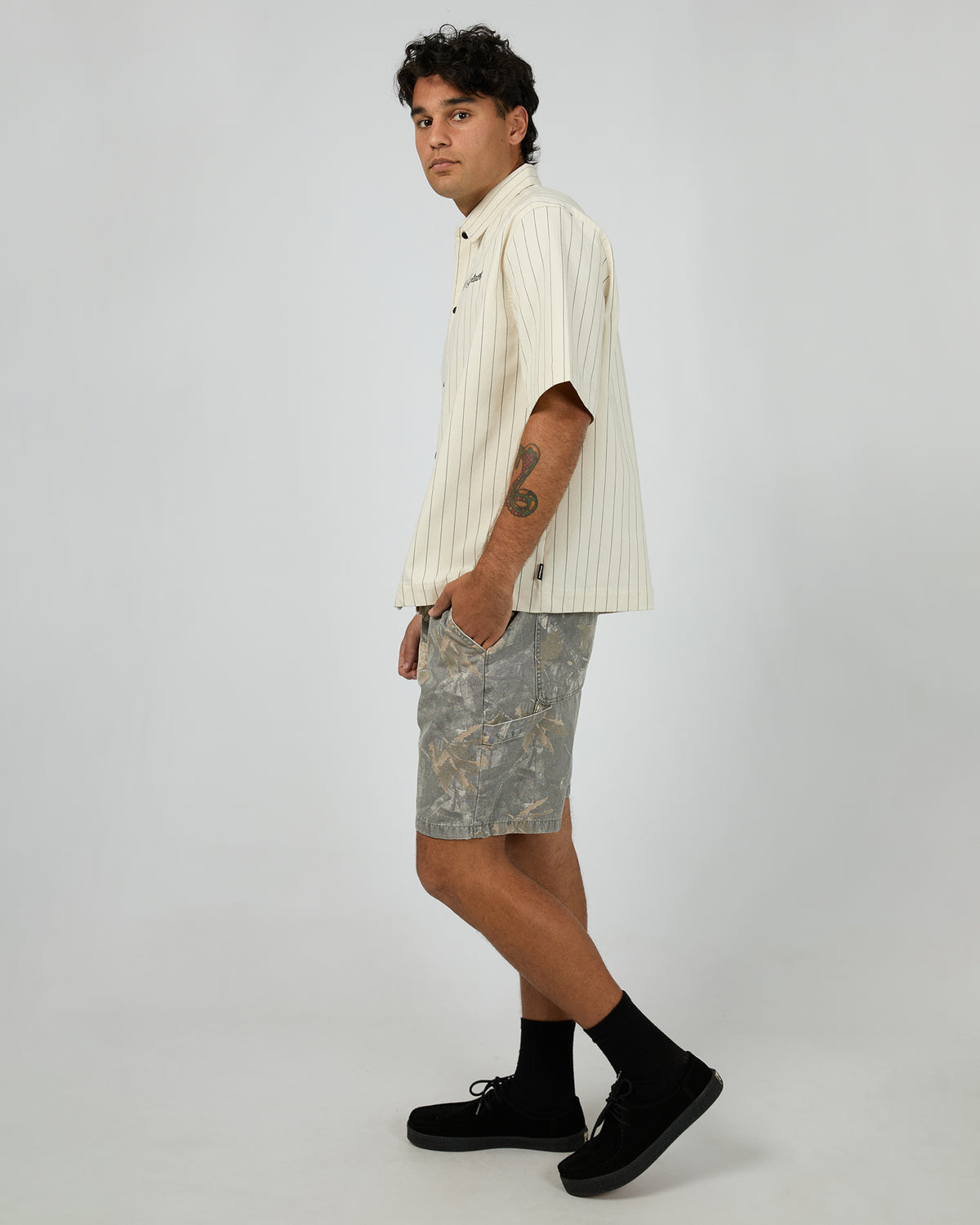 Mia Ss Shirt Vintage White