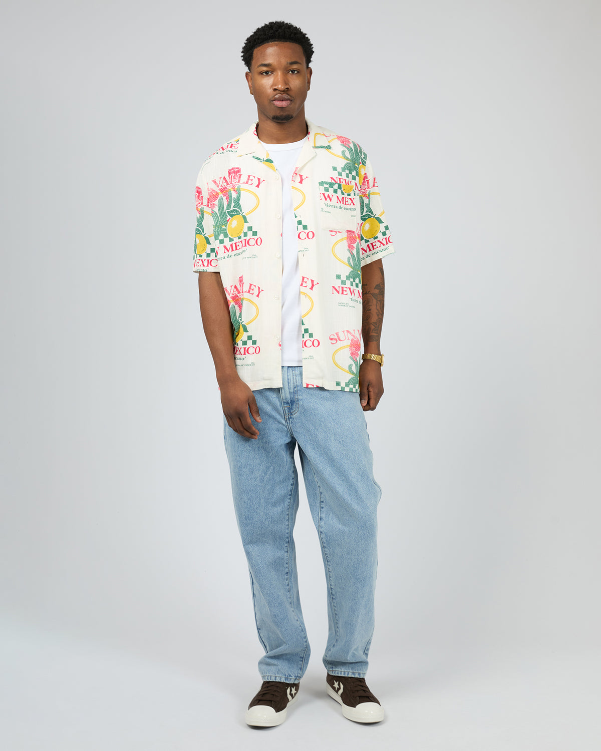Sun Valley S/S Shirt White