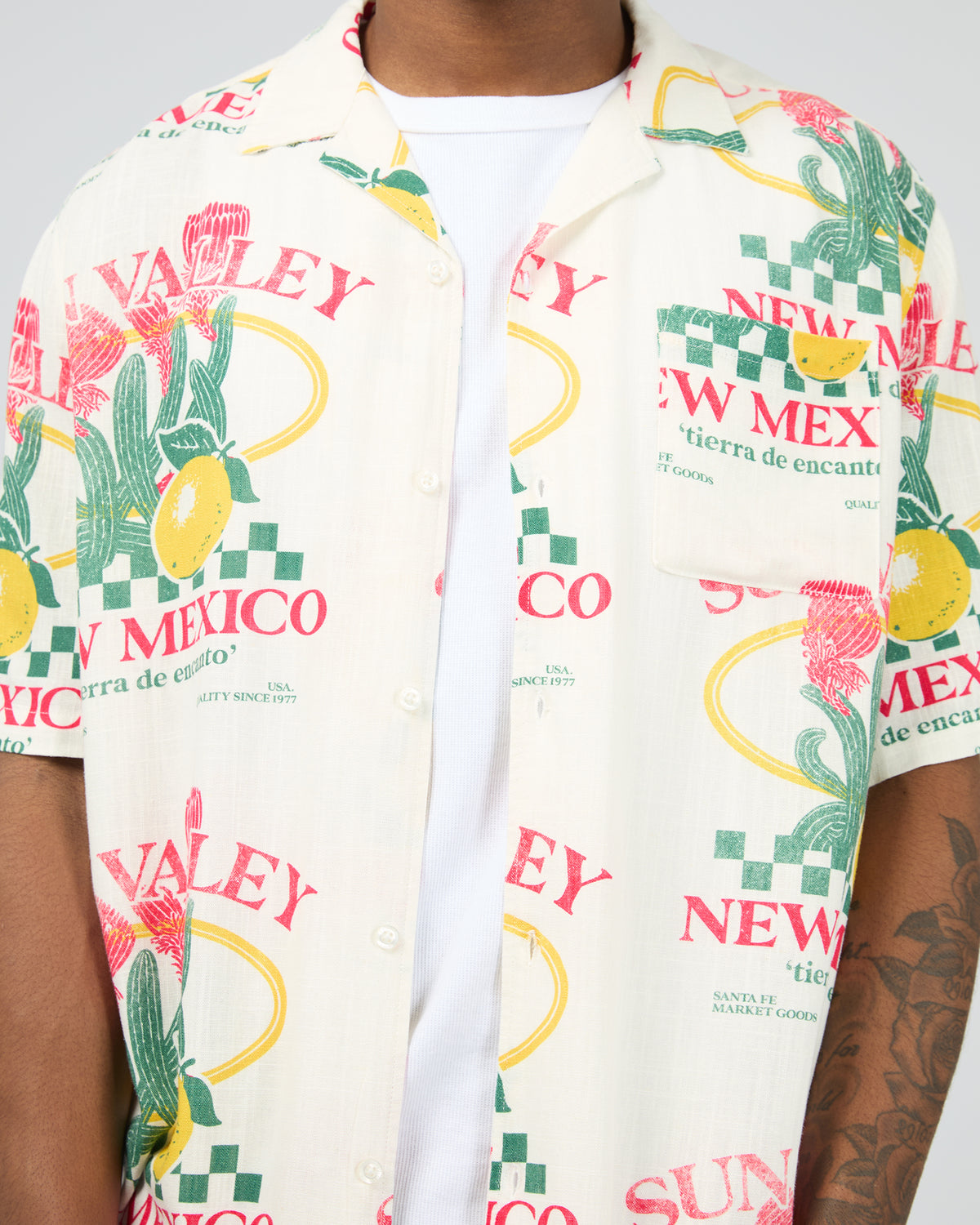 Sun Valley S/S Shirt White