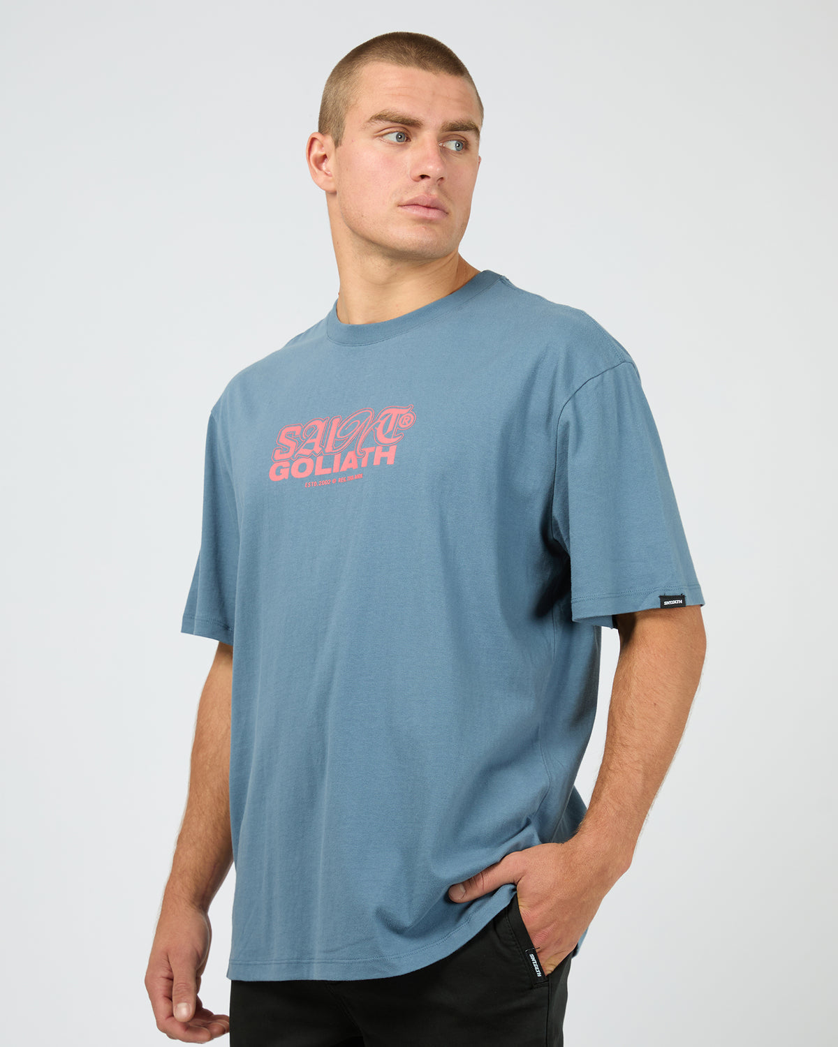 Glass Tee Blue
