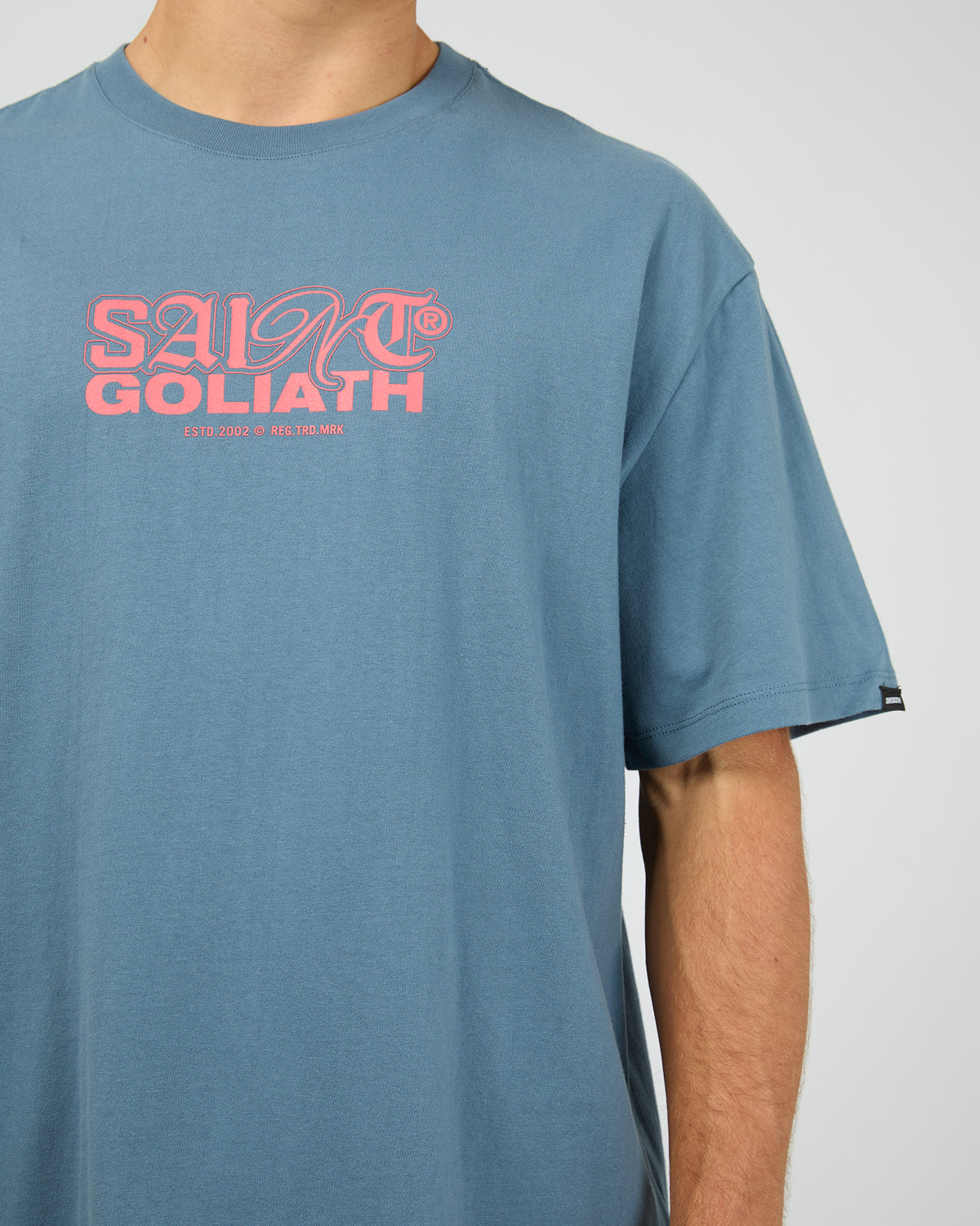 Glass Tee Blue