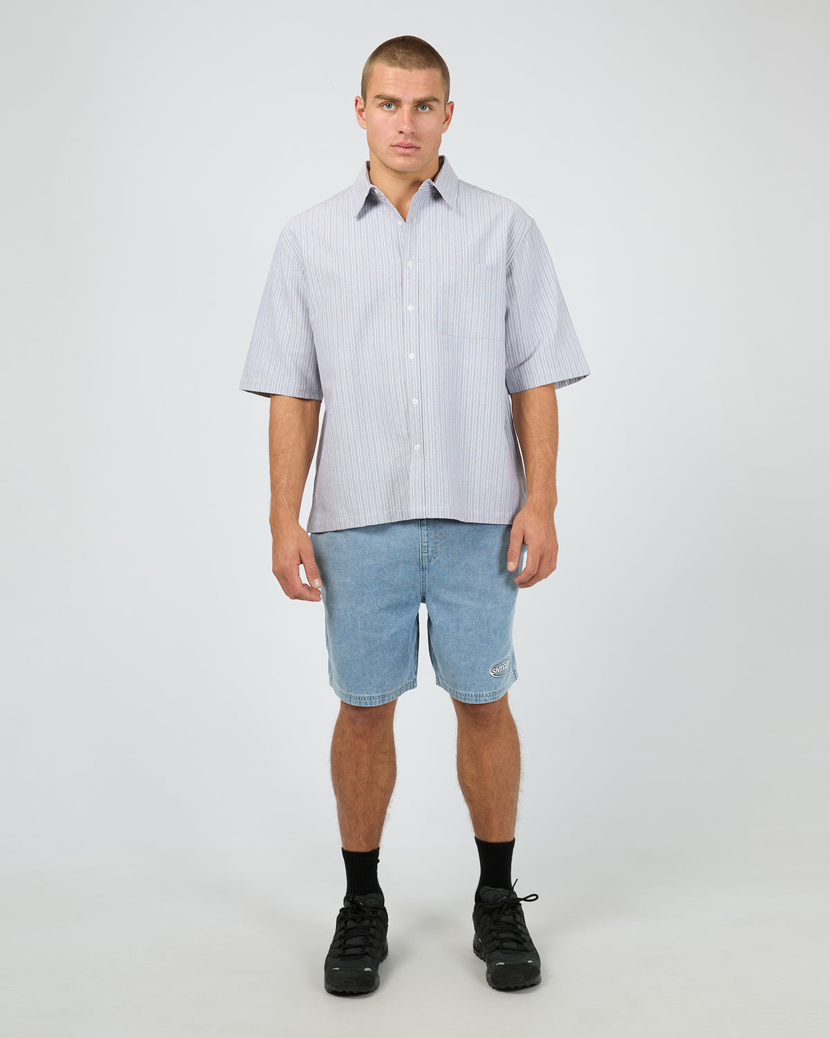 Saville Short Sleeve Shirt Mauve