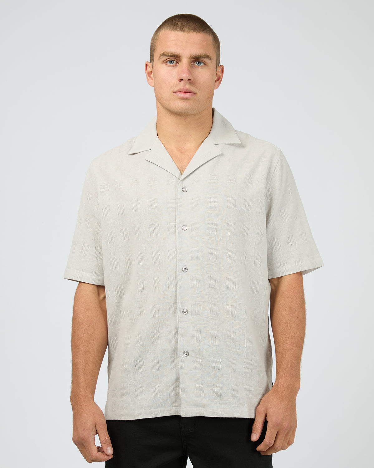 Wellford Short Sleeve Shirt Grey
