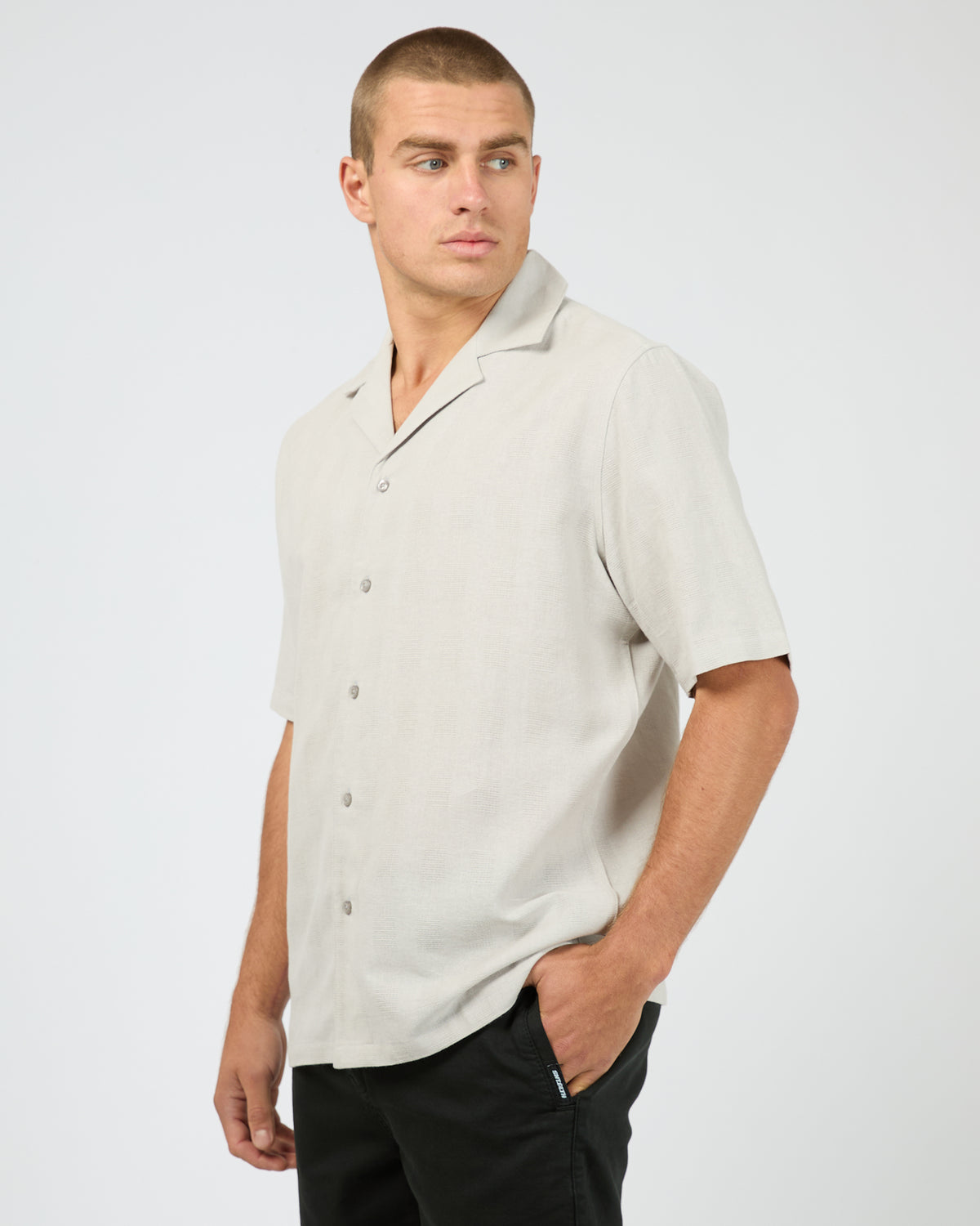 Wellford Short Sleeve Shirt Grey
