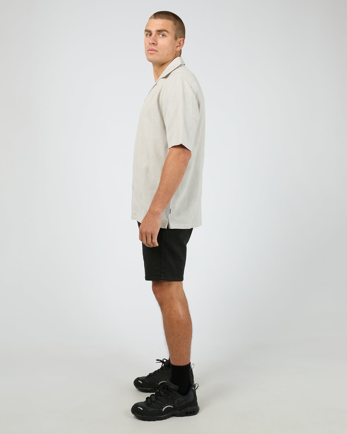 Wellford Short Sleeve Shirt Grey