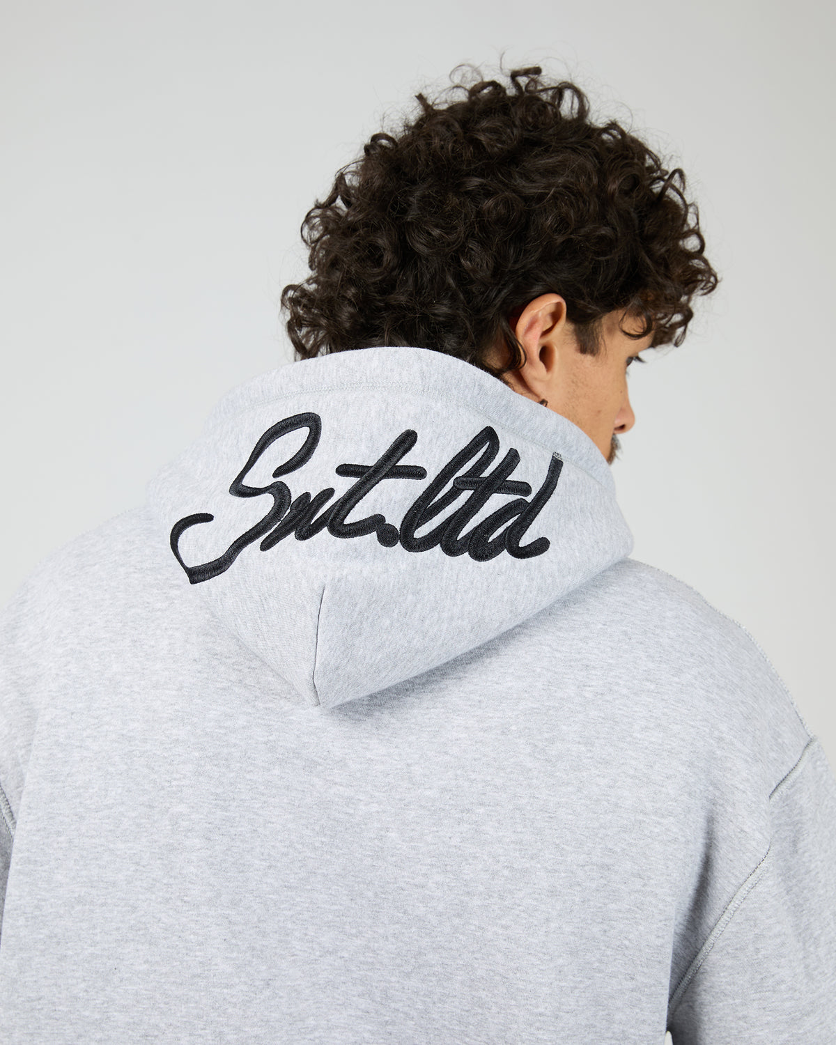 Radio Hoodie Grey Marle