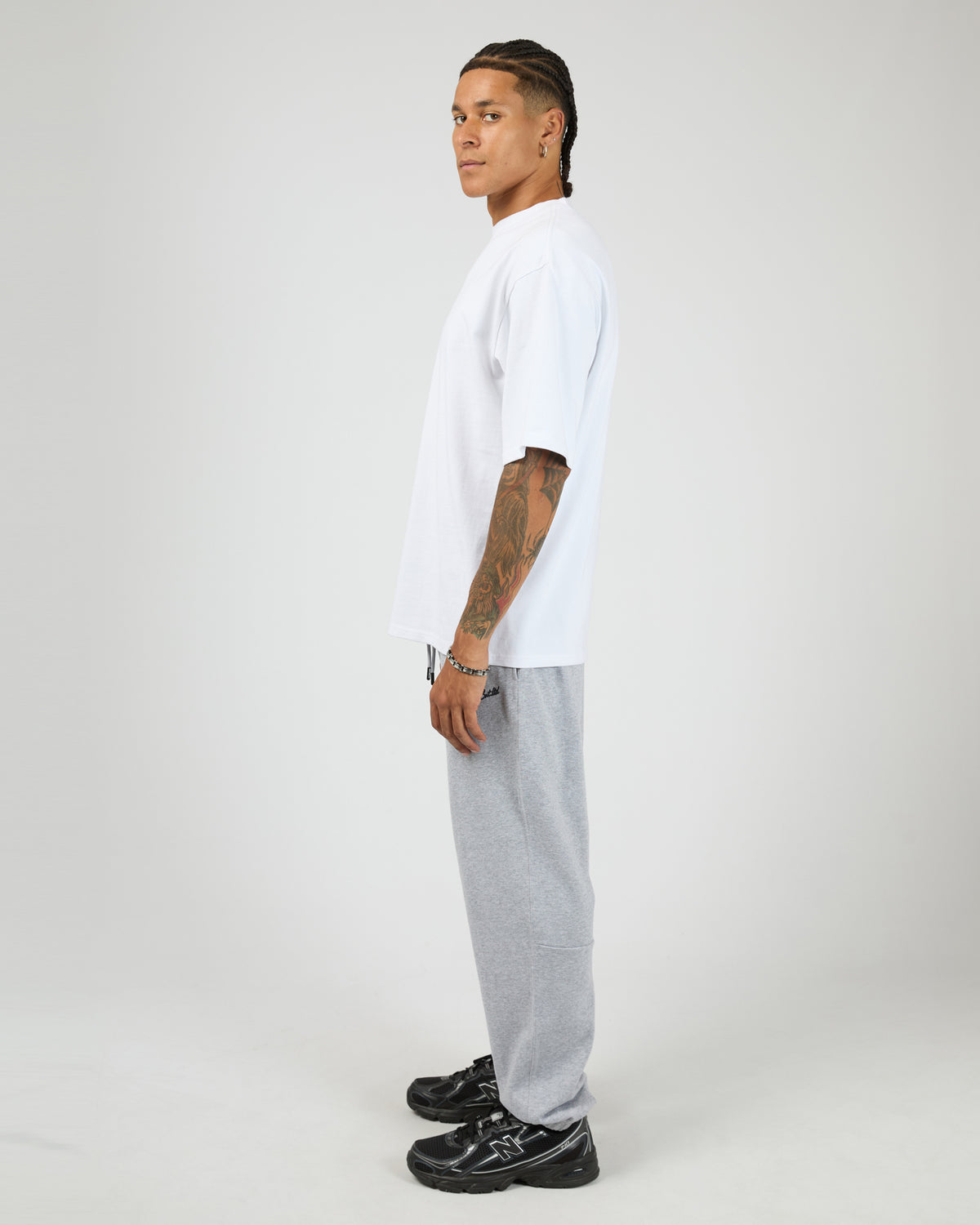 Radio Sweatpant Grey Marle
