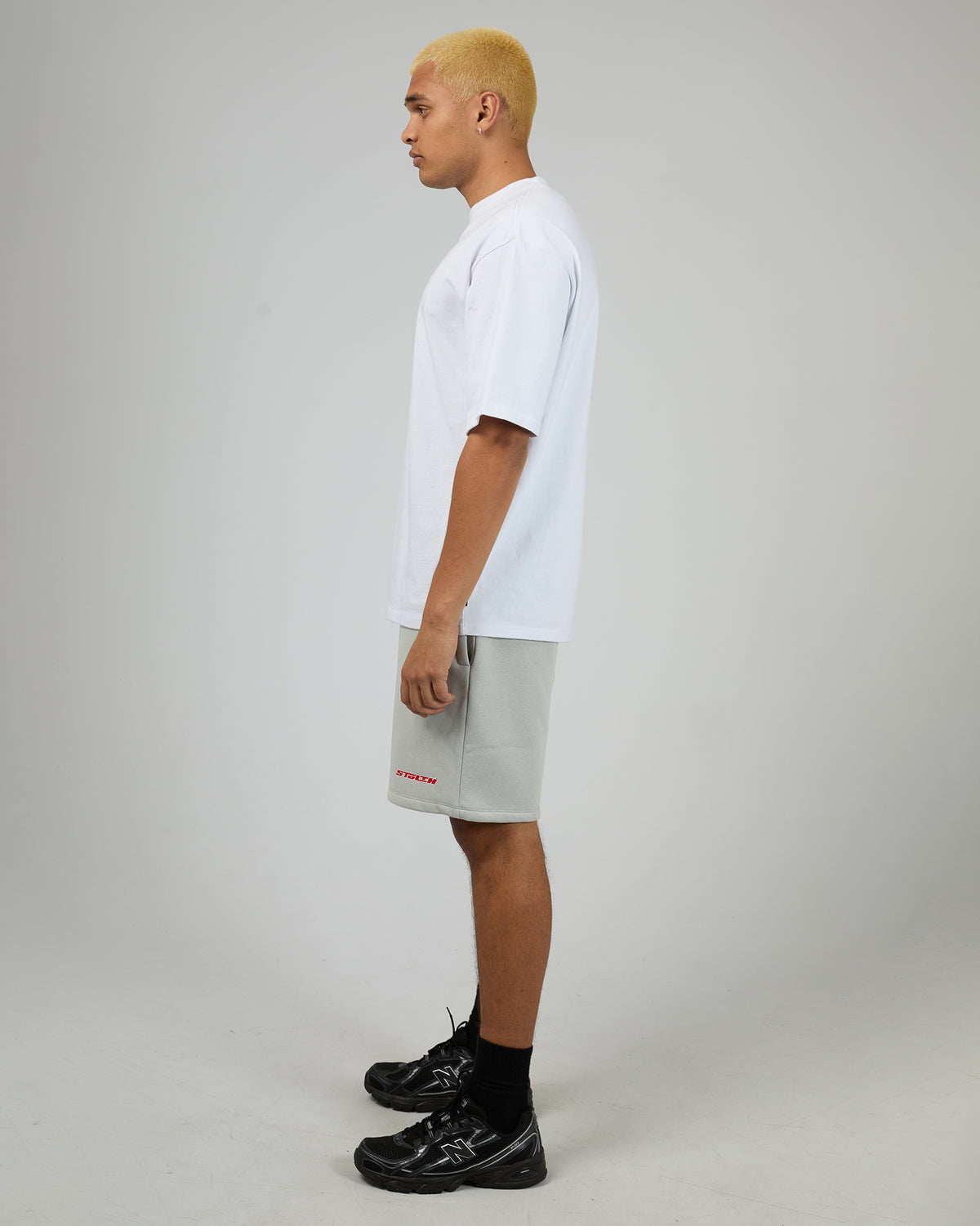 Switch Fleece Short Grey
