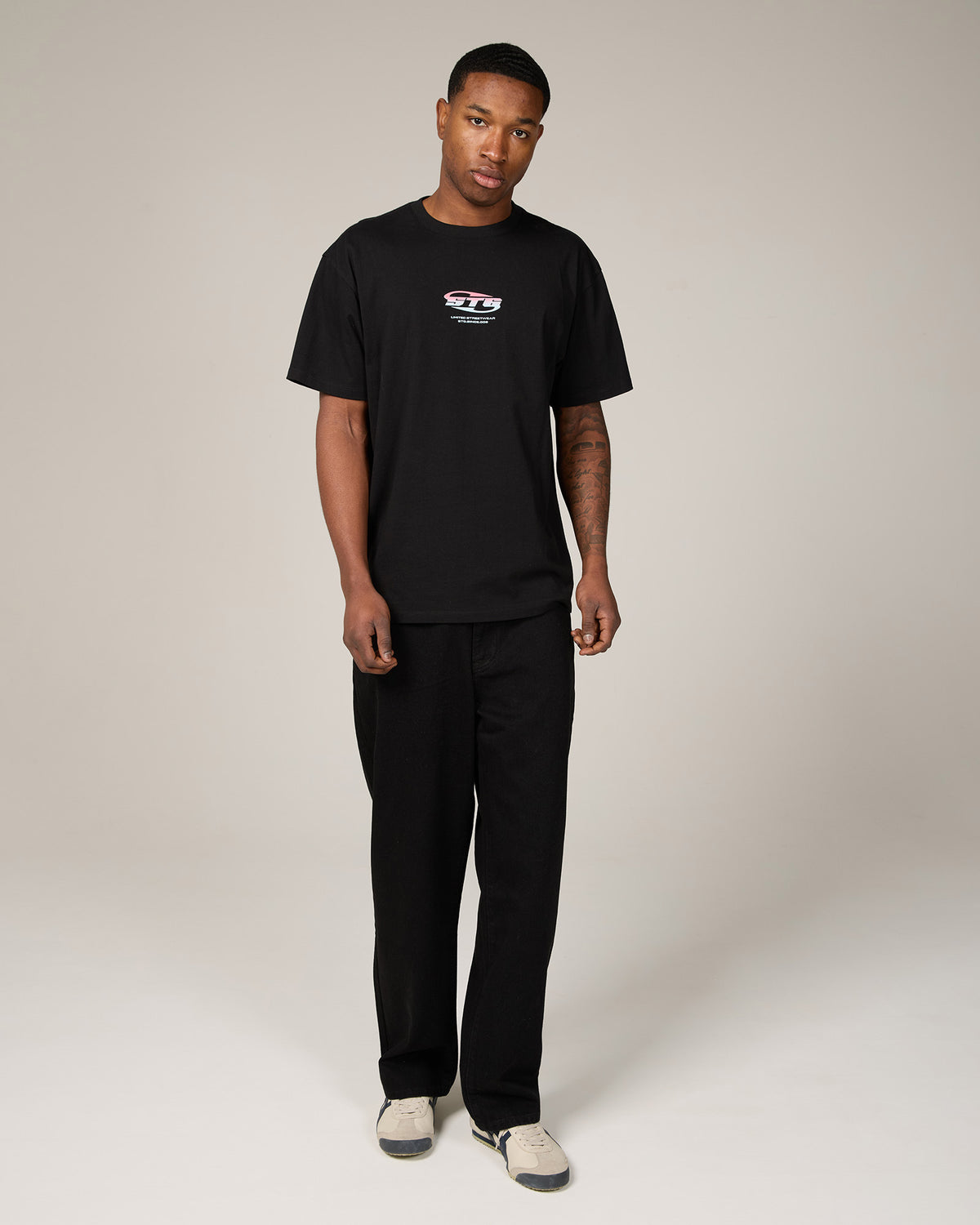 Fade Tee Black
