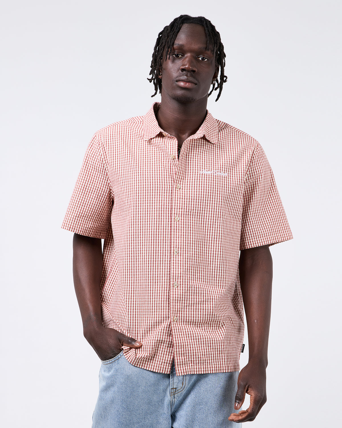 Haven Short Sleeve Shirt Red