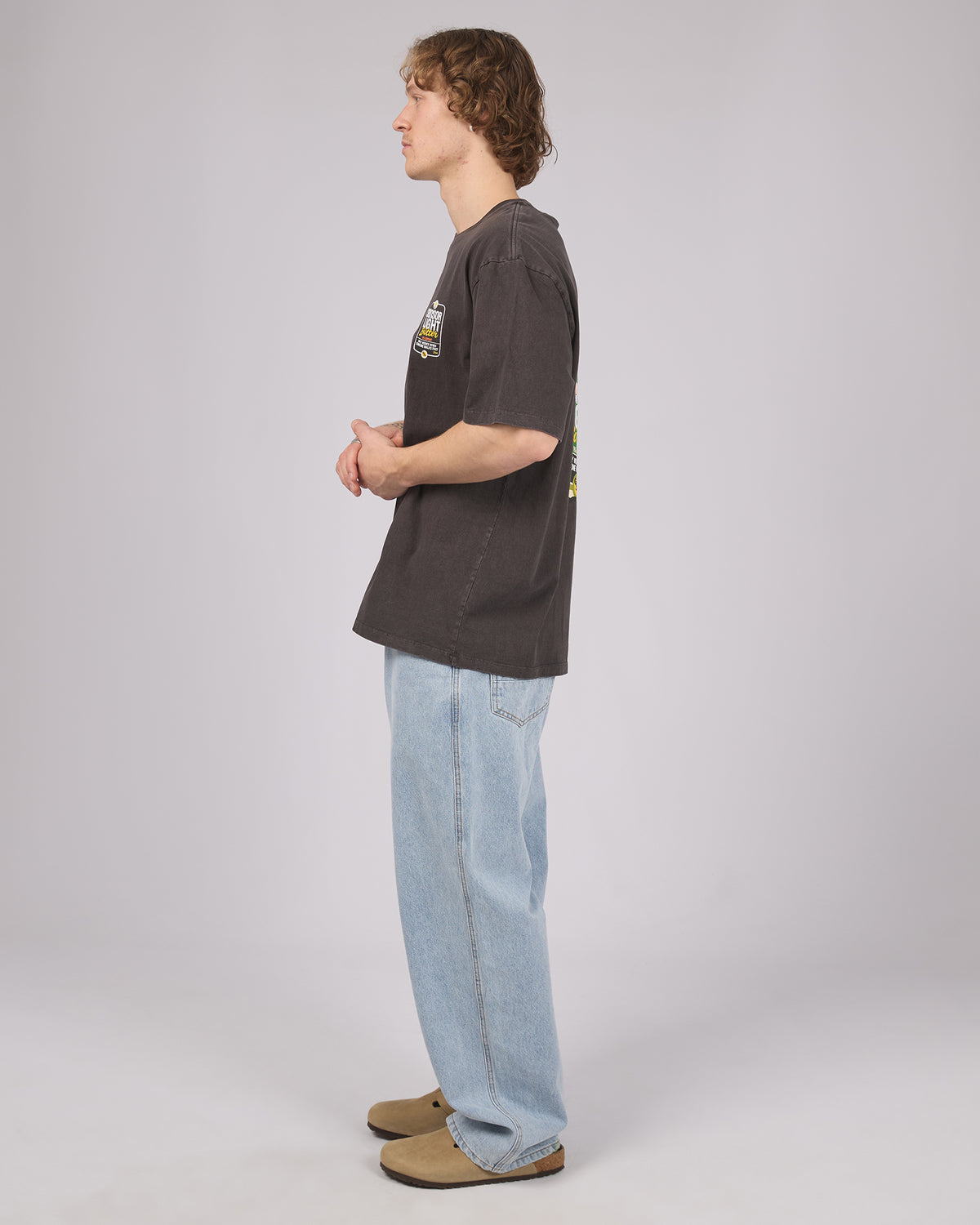 Sensor Light Tee Charcoal