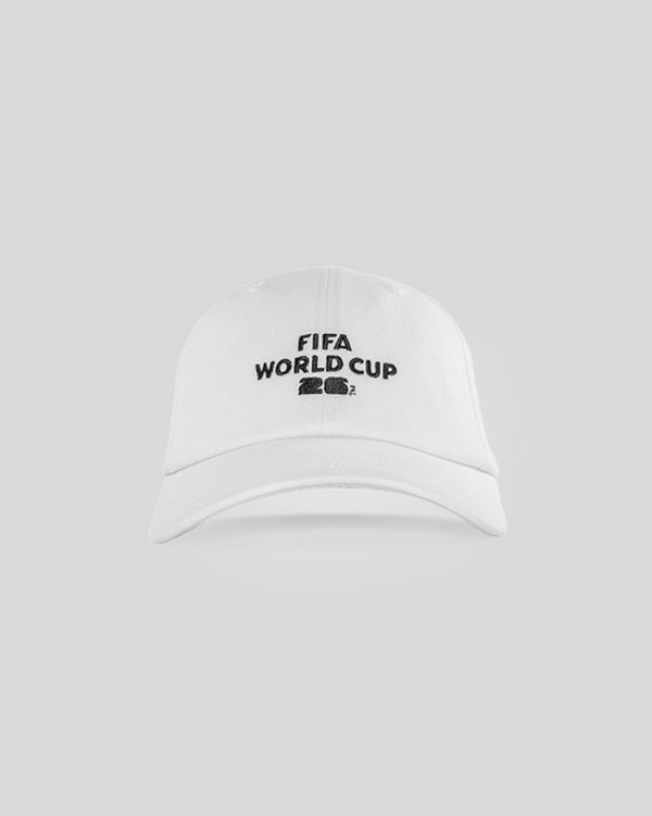 Fwc26 Dad Cap- White Black White Black - Edge Clothing