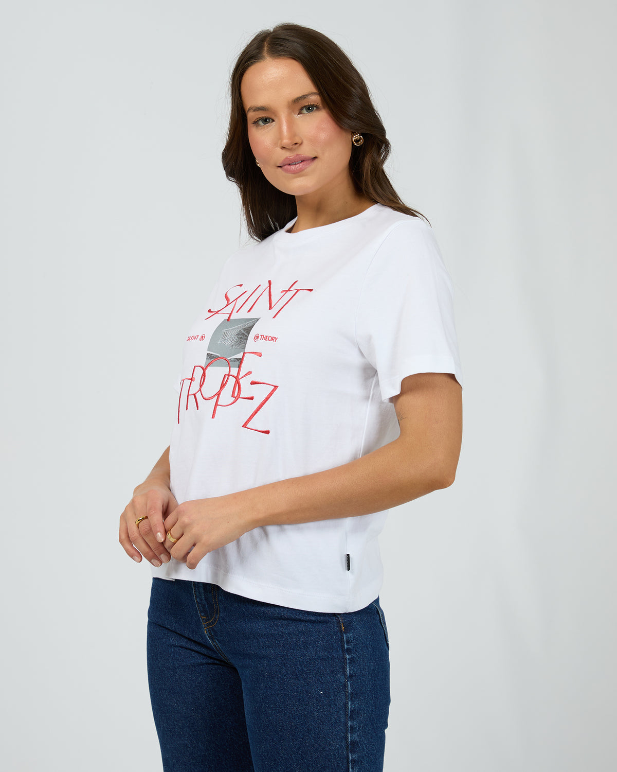 Saint Tropez Tee White