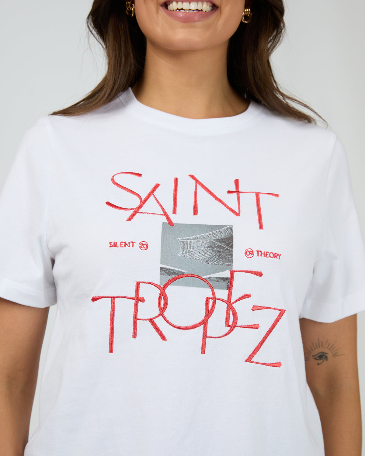 Saint Tropez Tee White