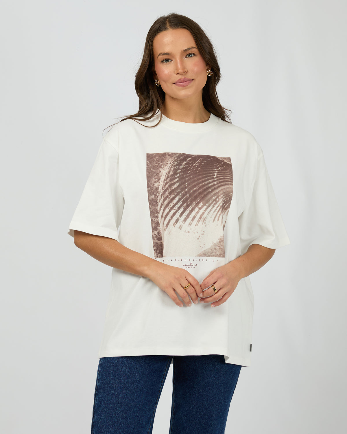 Sea Shells Tee Vintage White