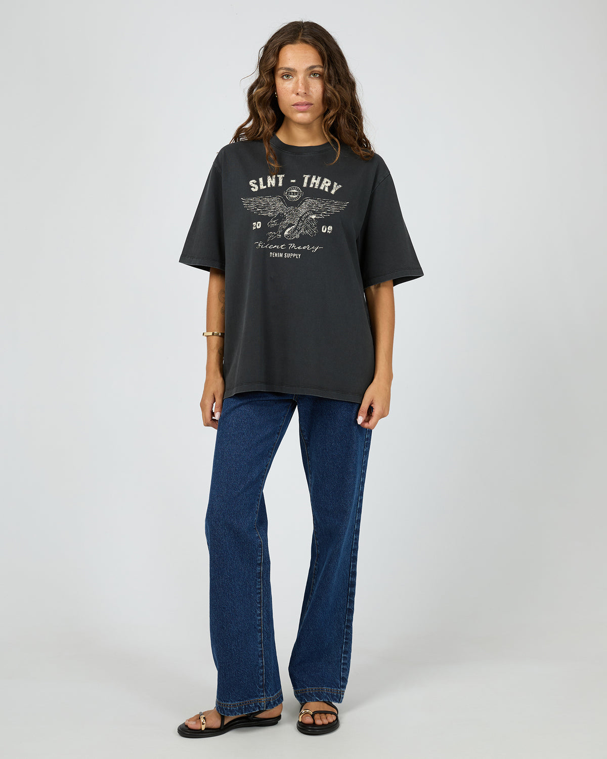With Reason Tee Washed Black