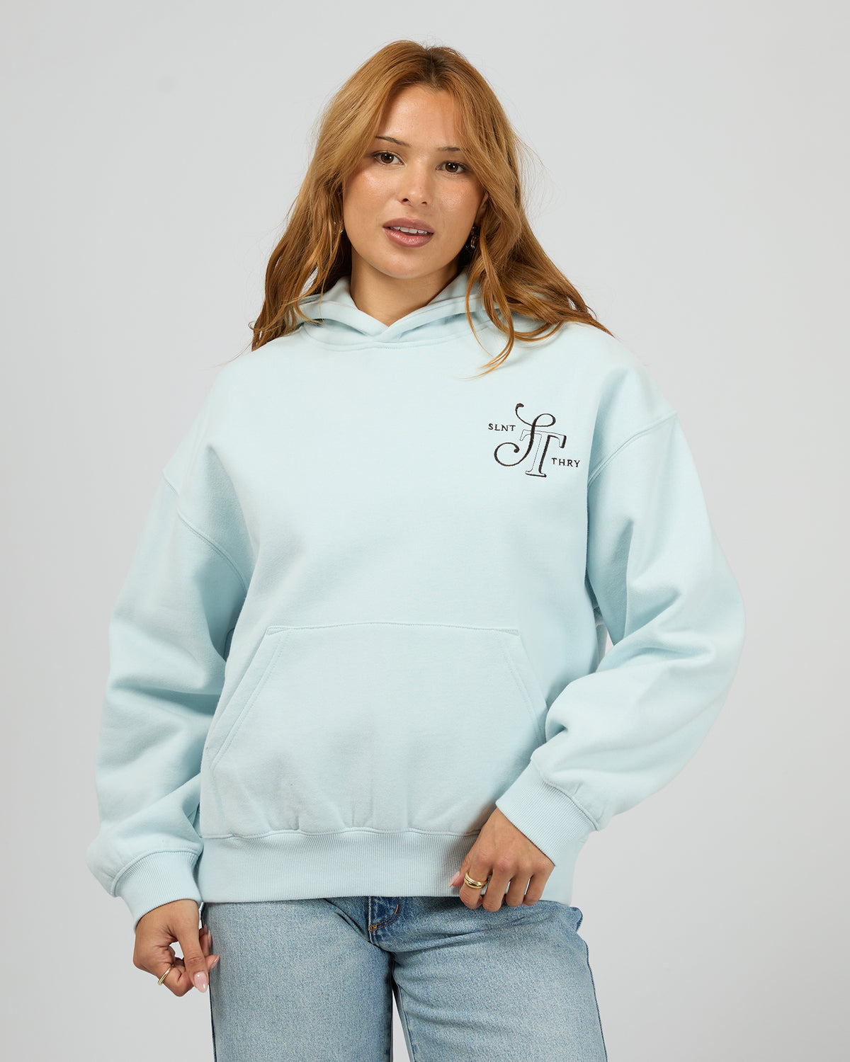 Elevated Hoodie Light Blue