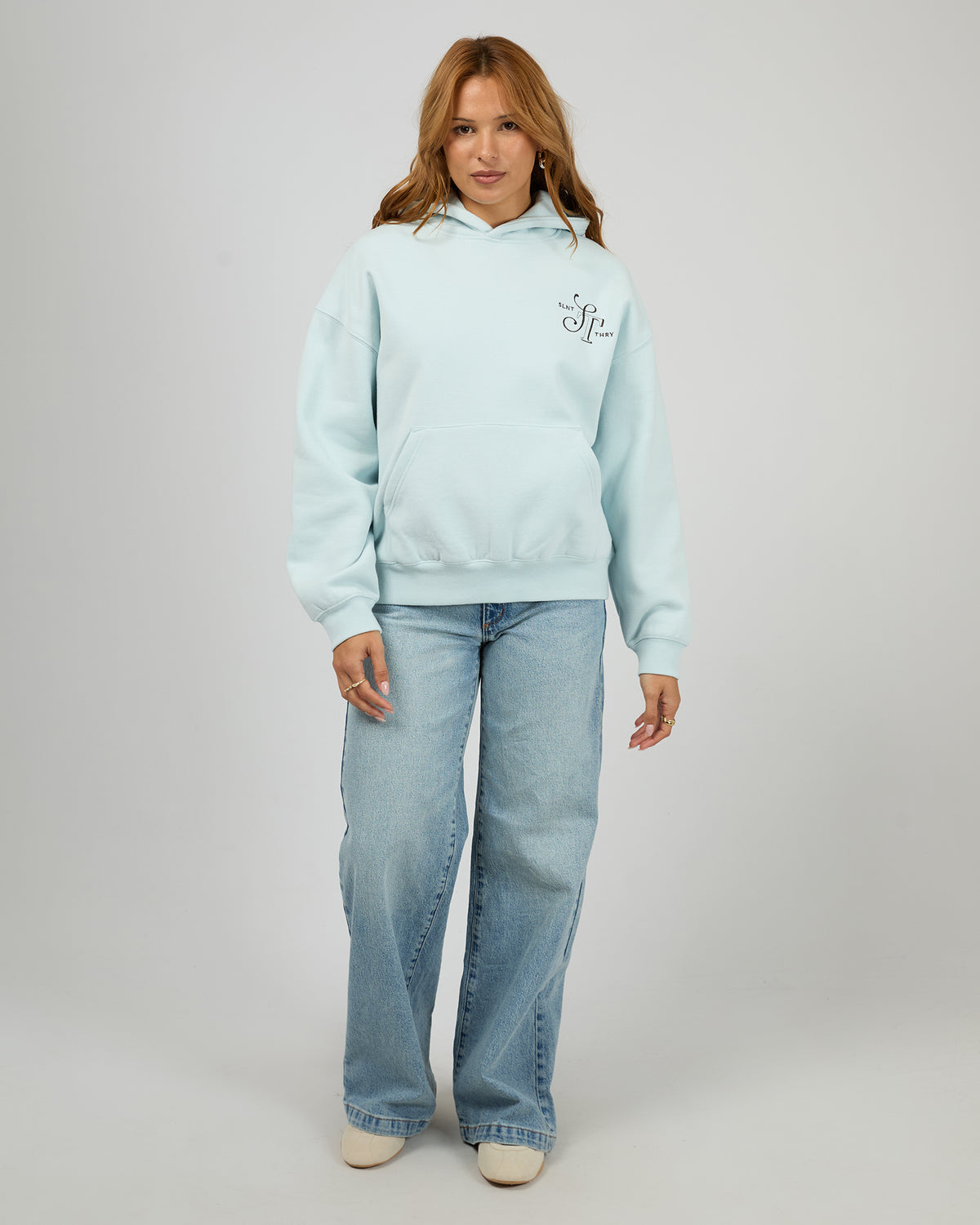 Elevated Hoodie Light Blue