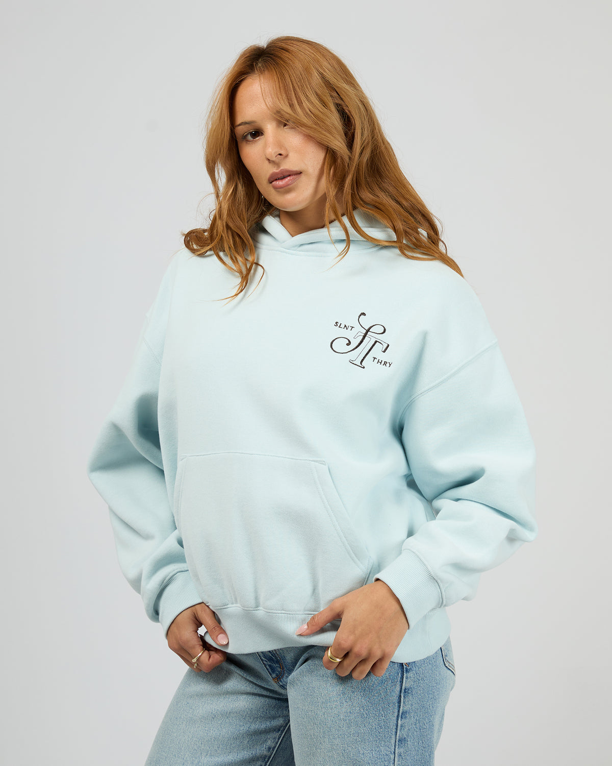 Elevated Hoodie Light Blue
