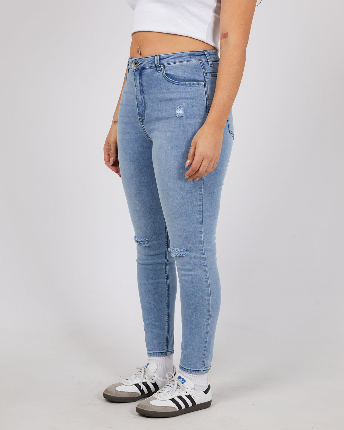 Vice High Skinny Jean Indigo Blaze