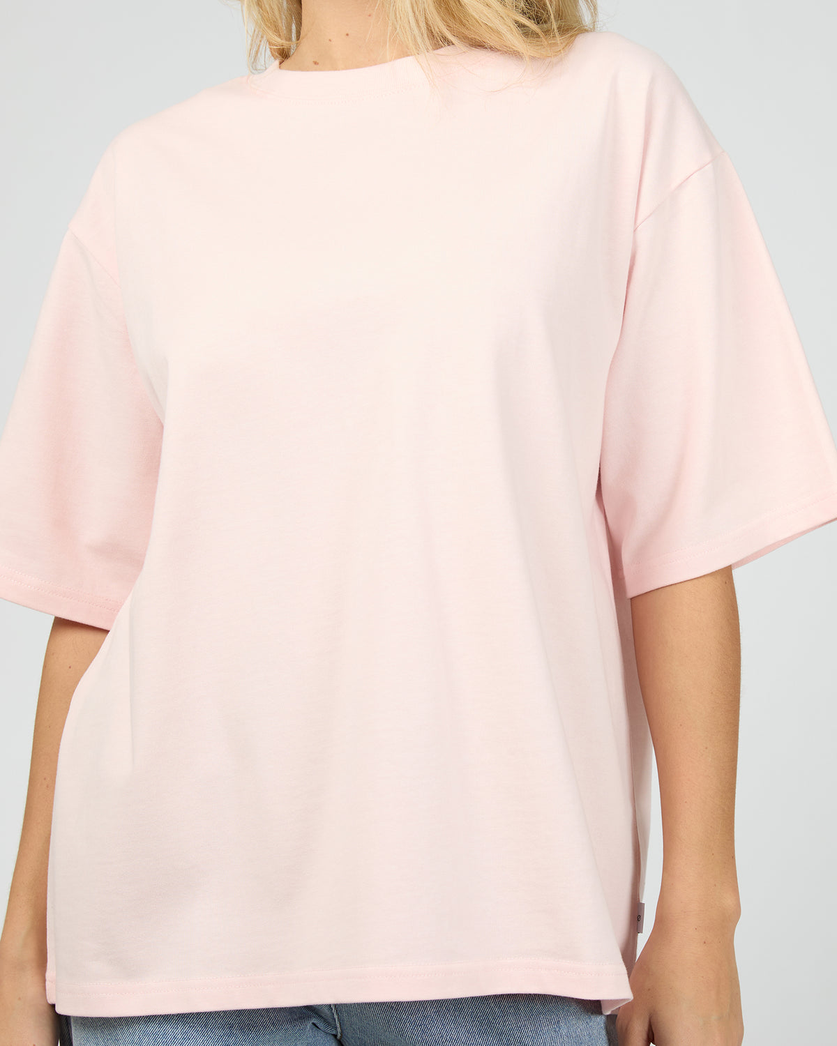 Core Oversized Tee Blush