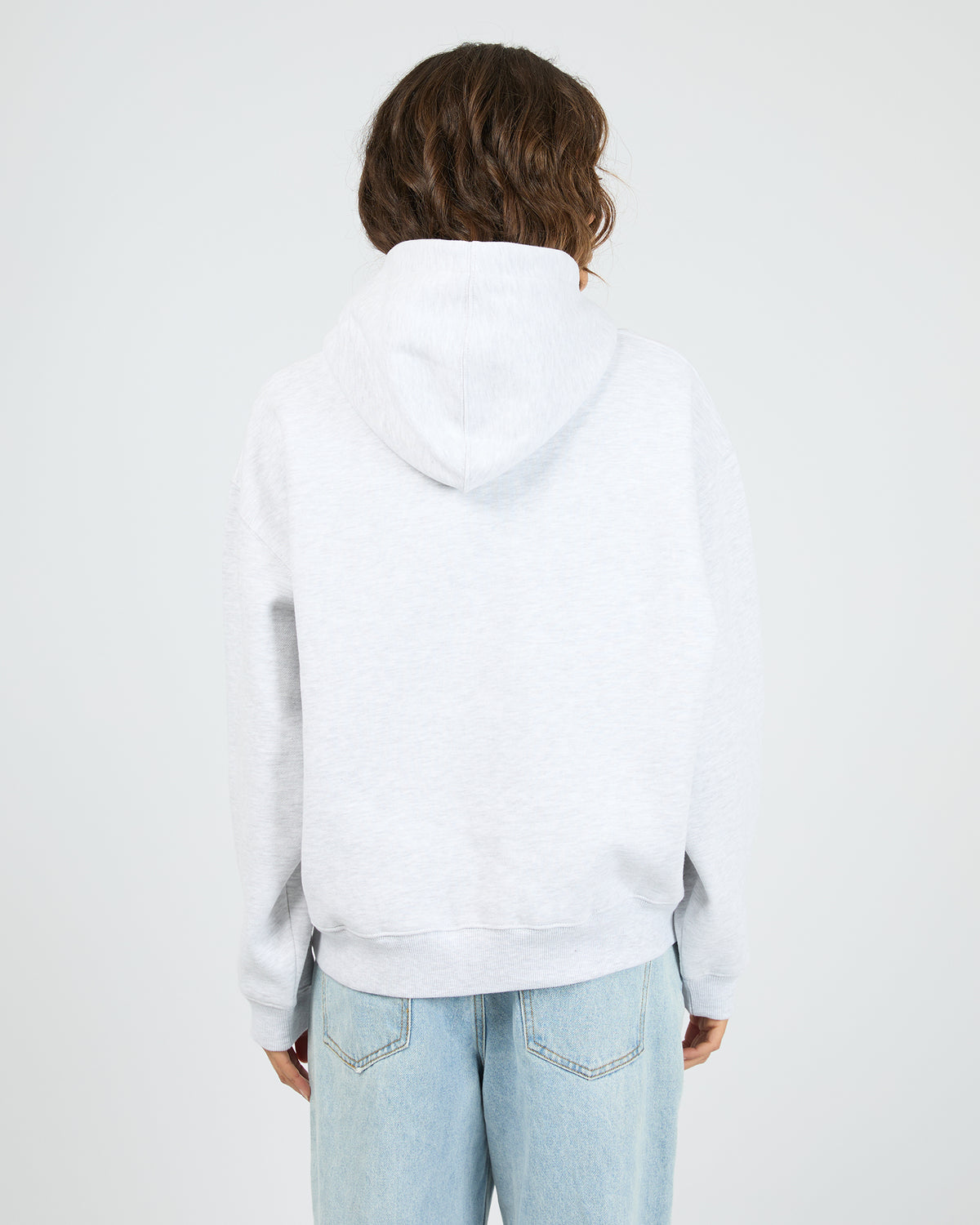 Silent Luxe Hoodie Snow Marle
