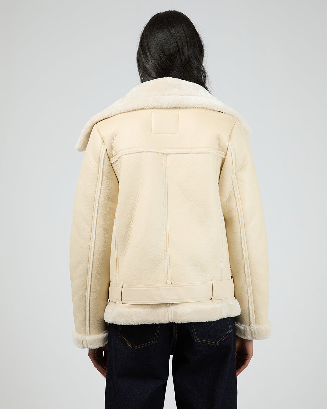 Rory Aviator Jacket Vanilla