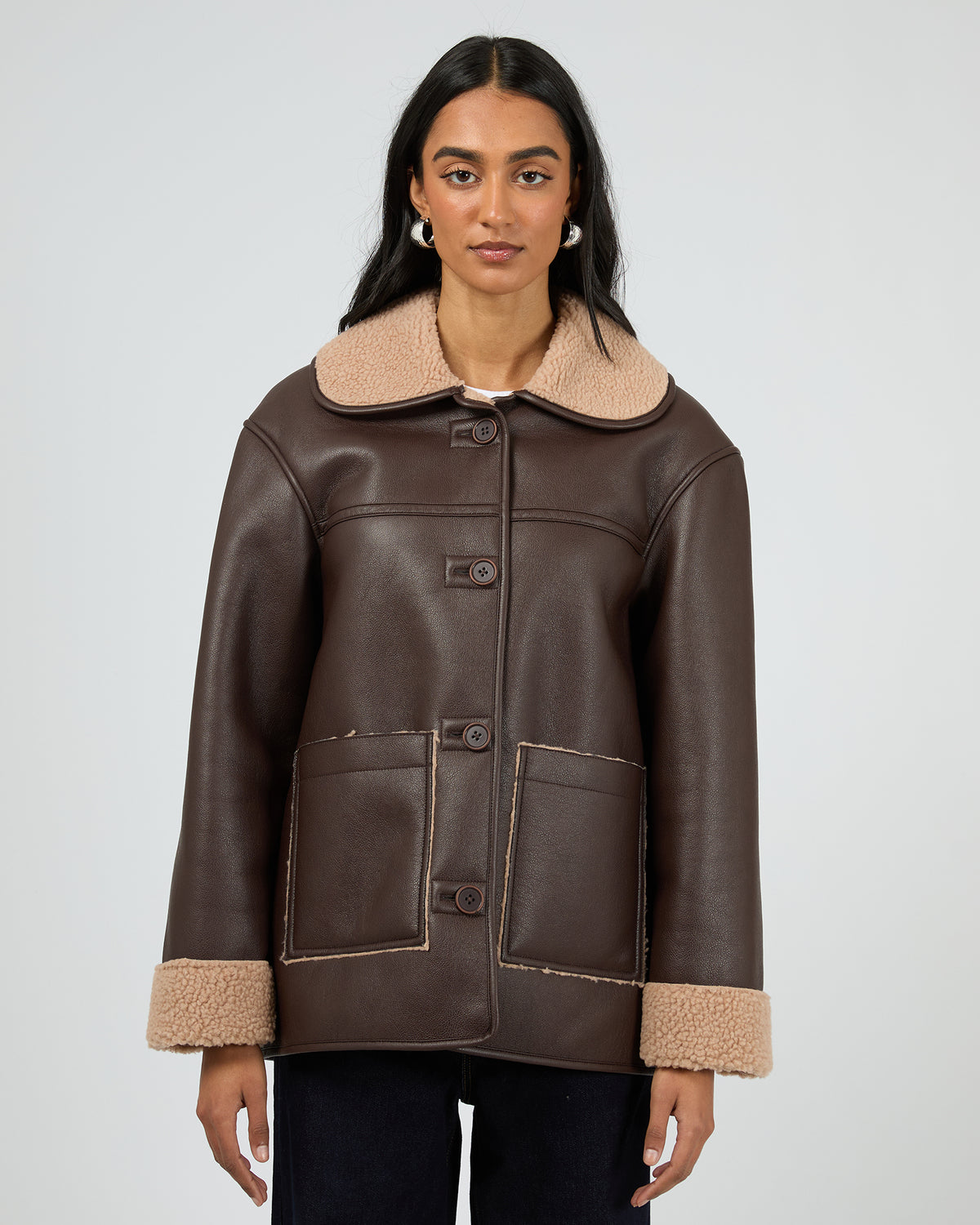 Hendrix Coat Brown