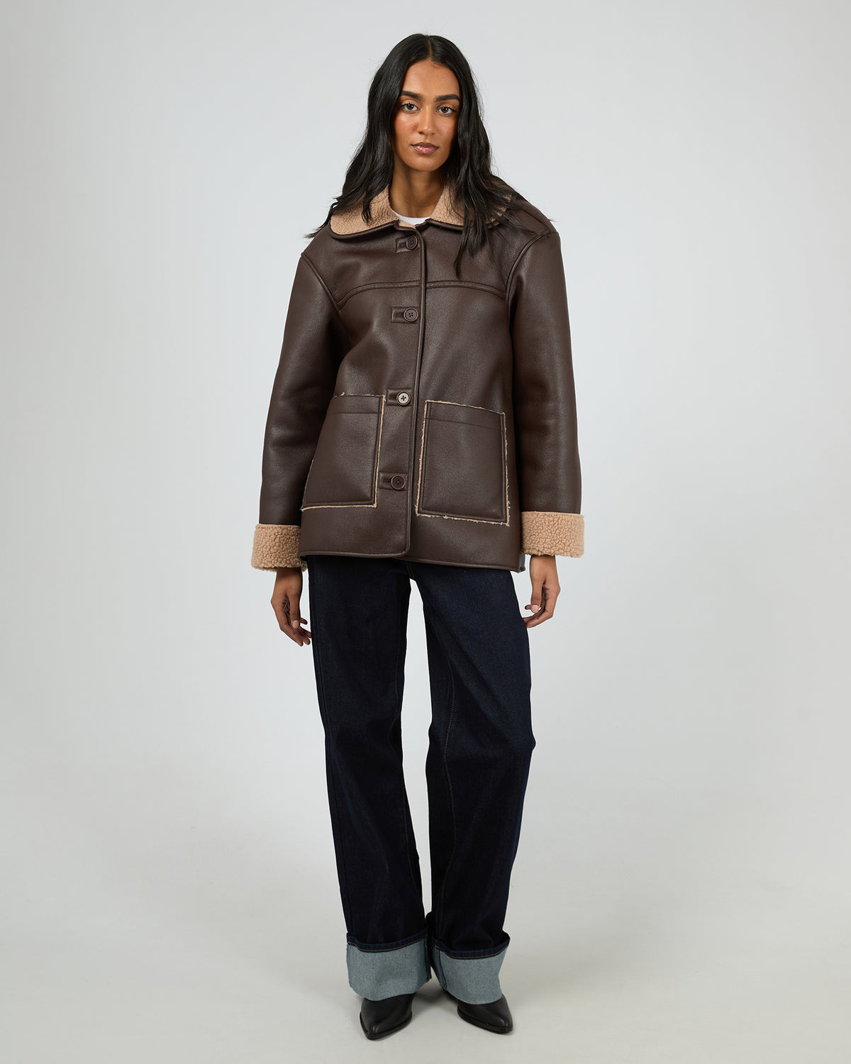 Hendrix Coat Brown