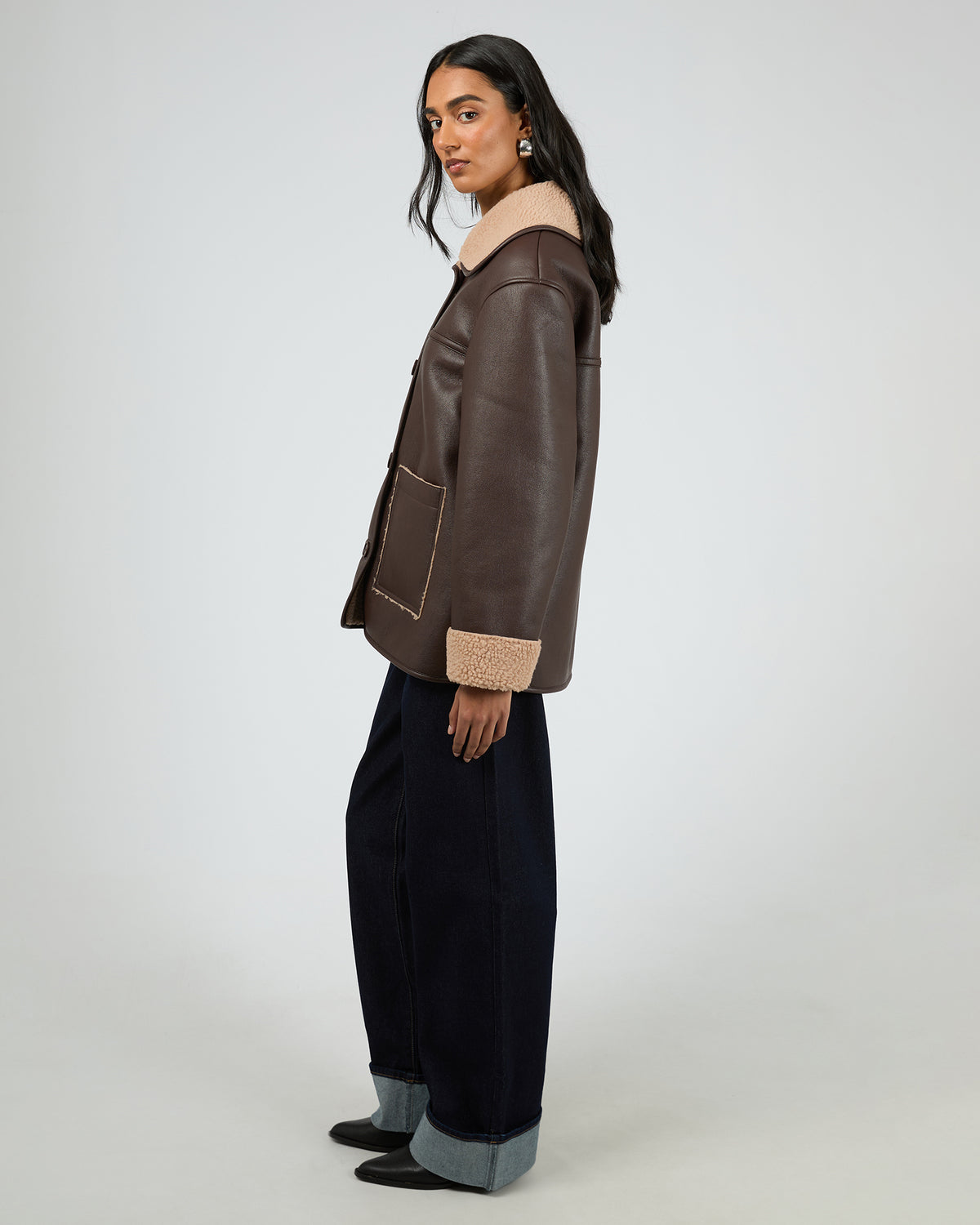 Hendrix Coat Brown