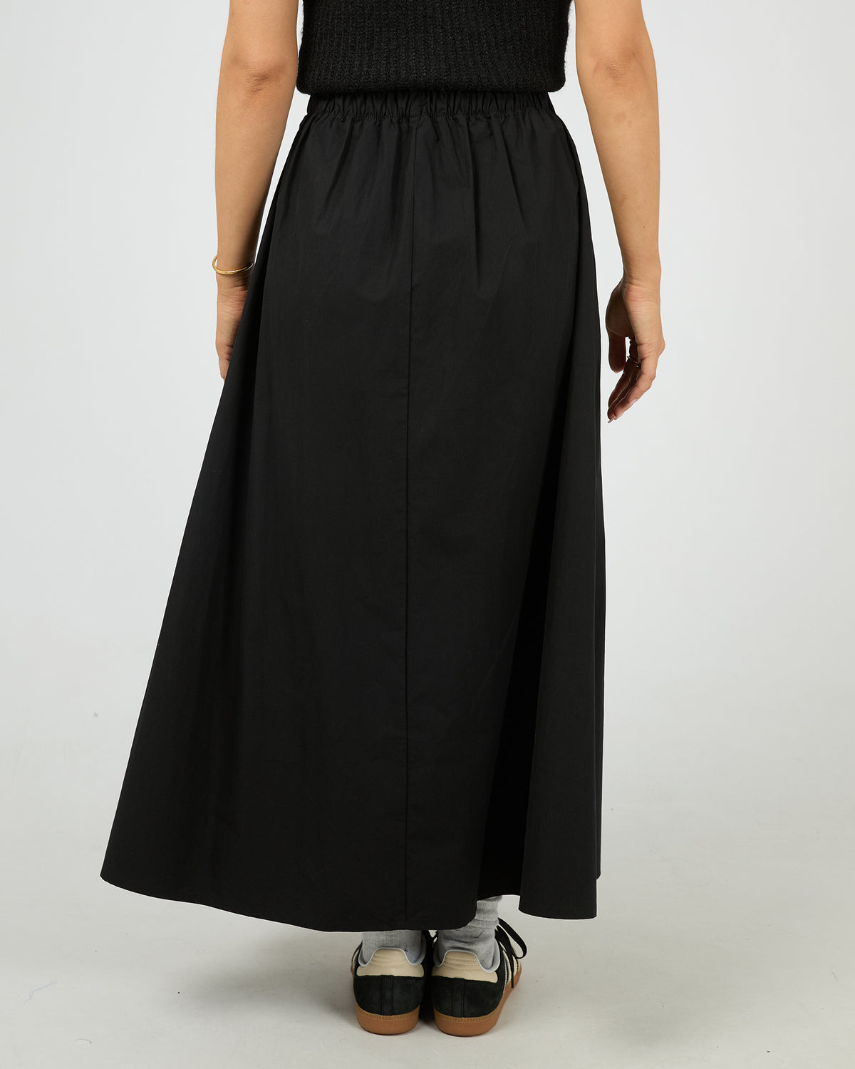 Cleo Maxi Skirt Black