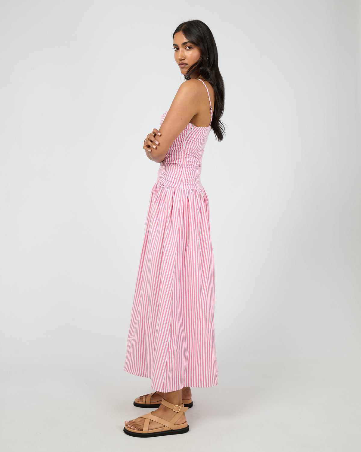 Franca Stripe Maxi Dress Stripe