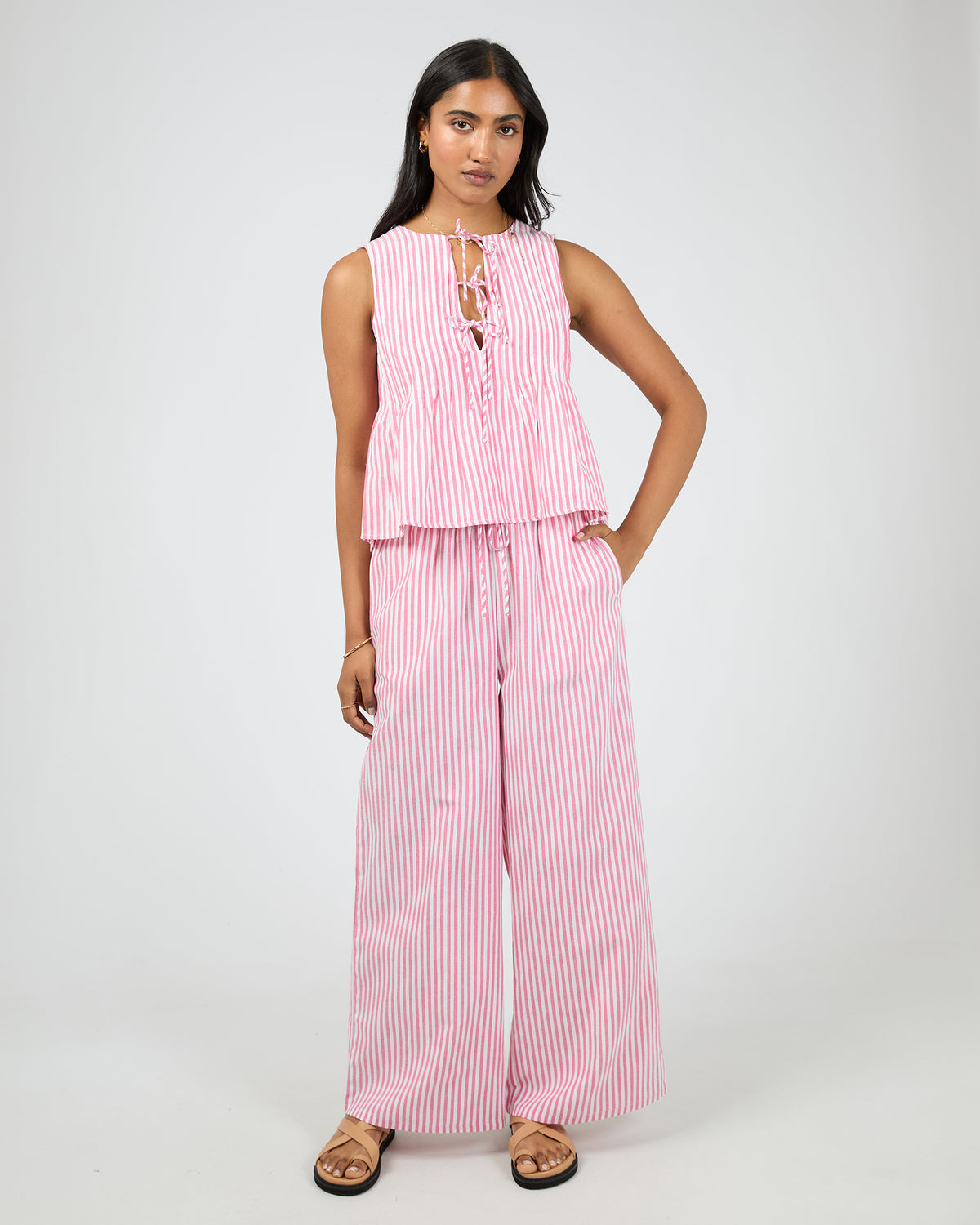 Franca Stripe Pant Stripe
