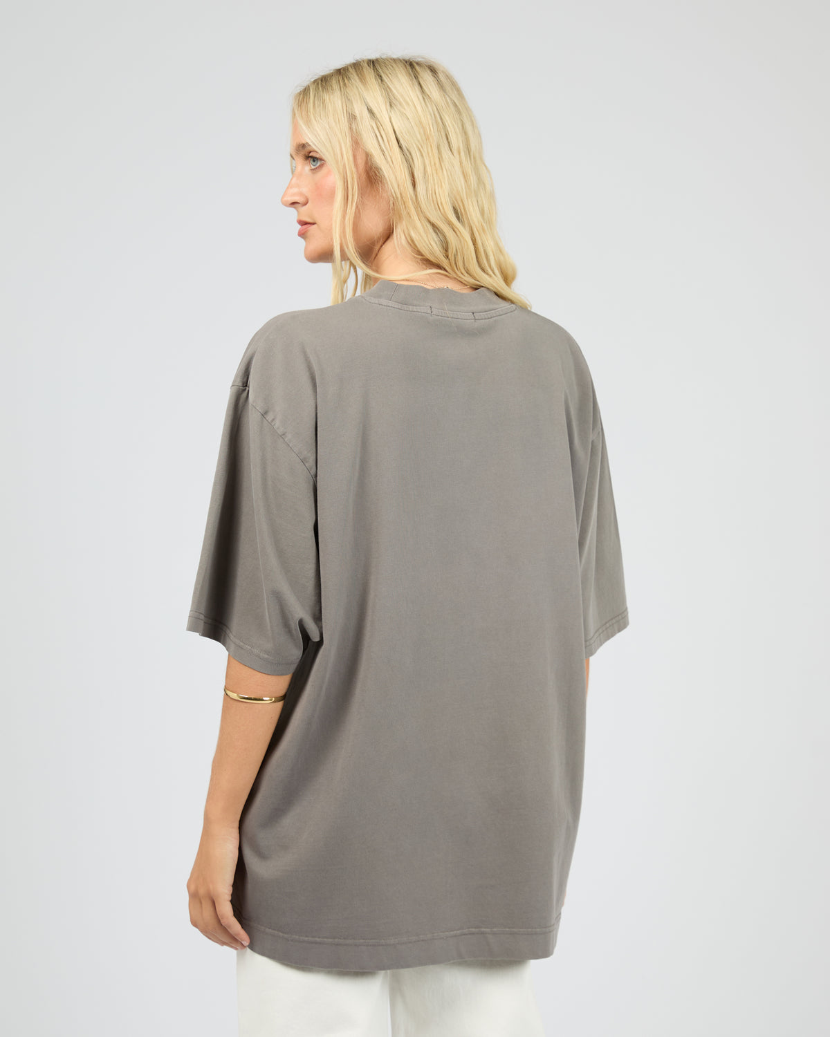 Hawaii Oversized Tee Charcoal