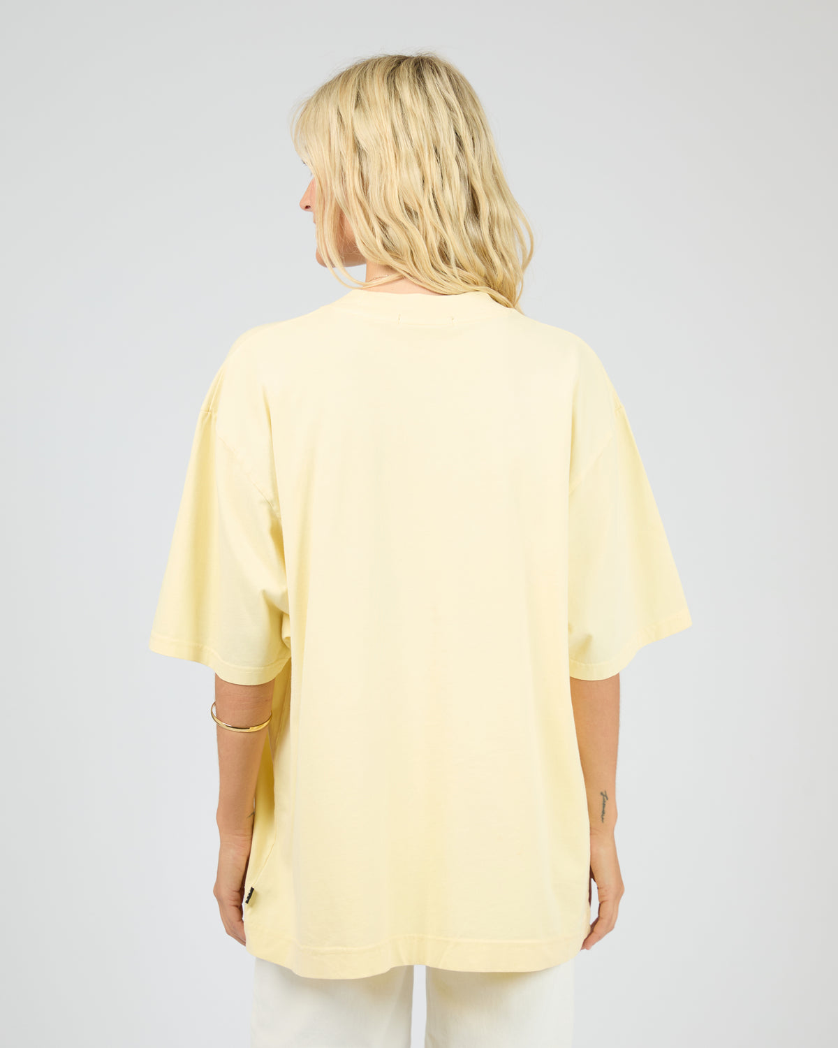 Hawaii Oversized Tee Yellow