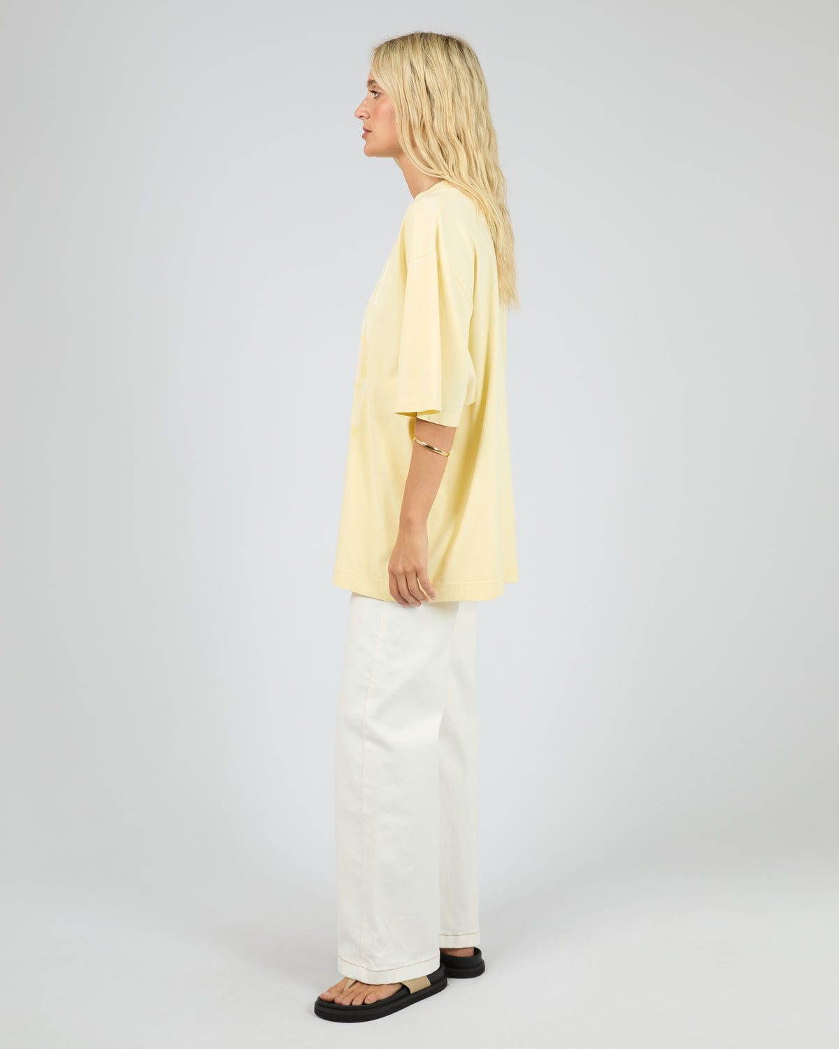 Hawaii Oversized Tee Yellow