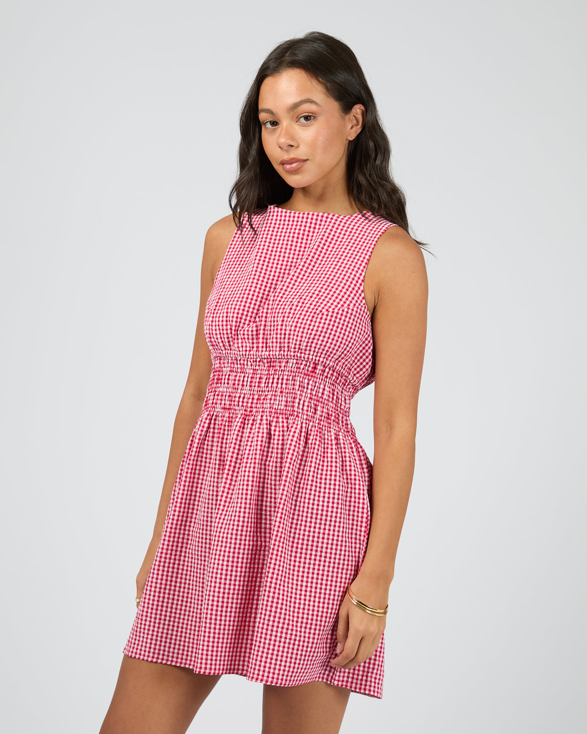 Lani Mini Dress Check