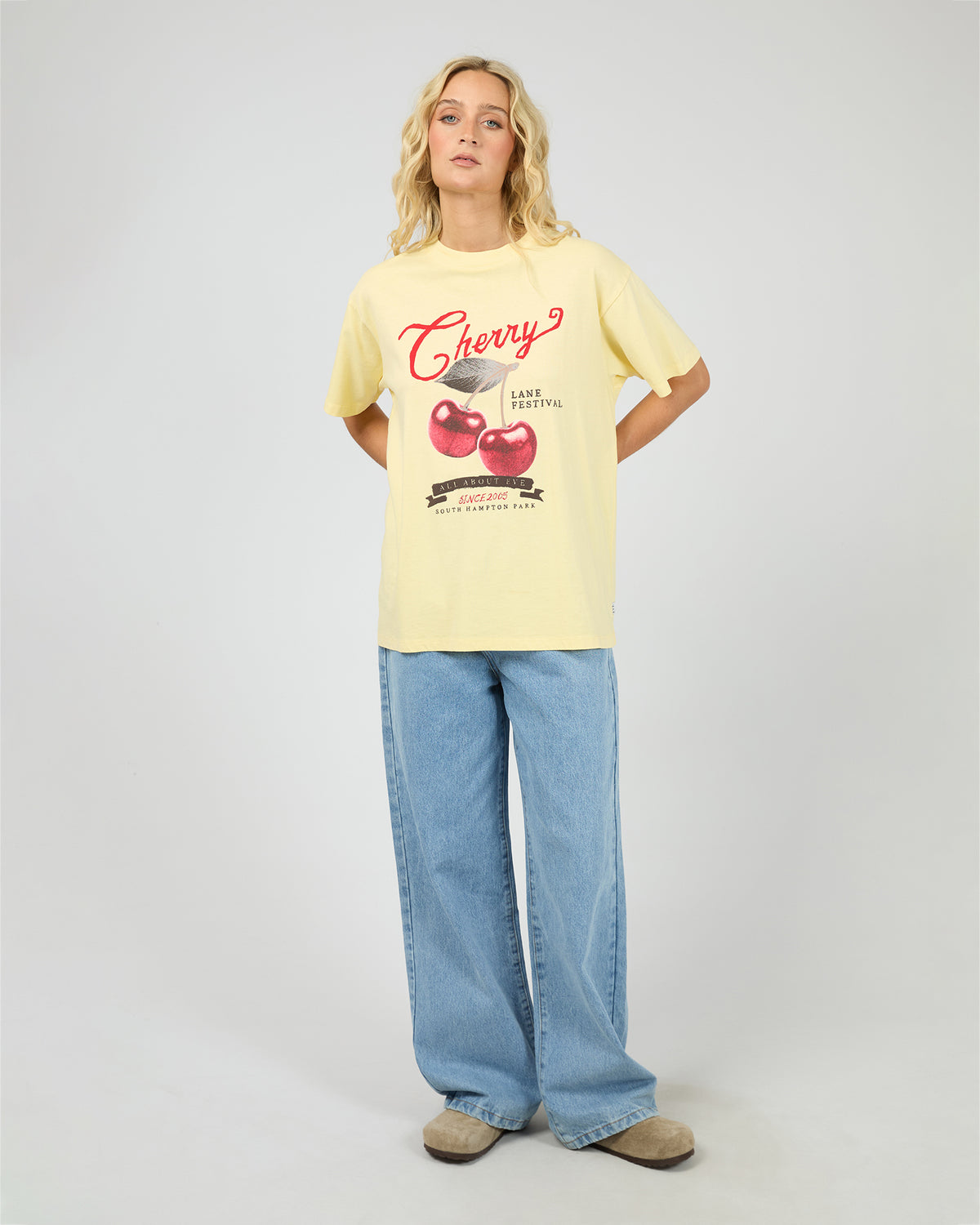 Pippa Relaxed Tee Yellow