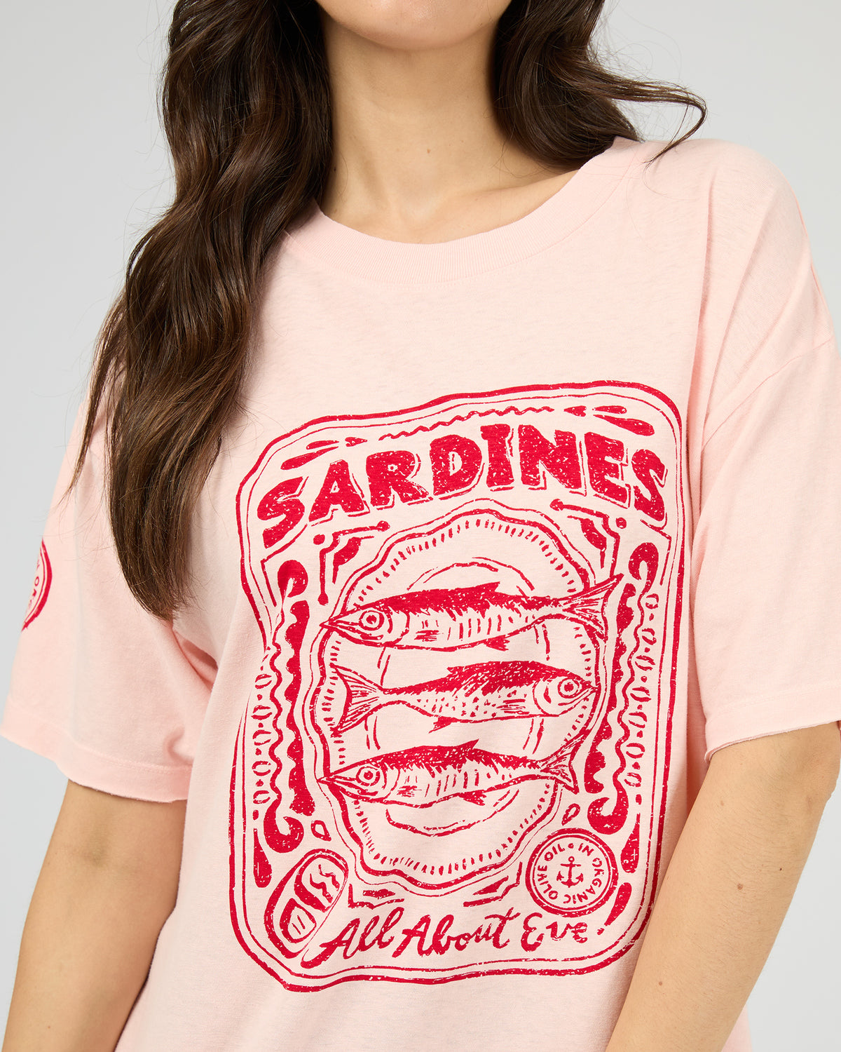 Anchor Relaxed Tee Rose