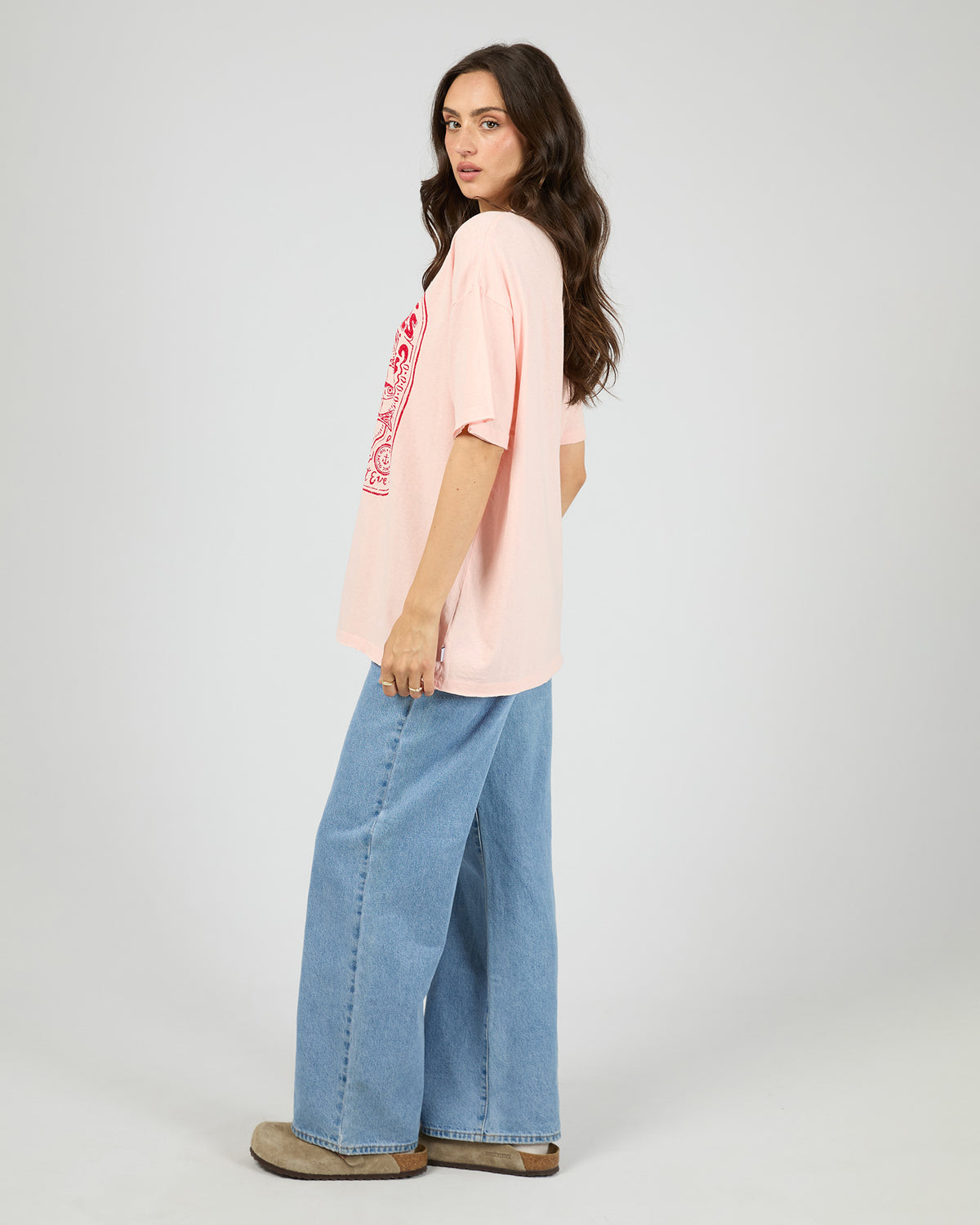Anchor Relaxed Tee Rose