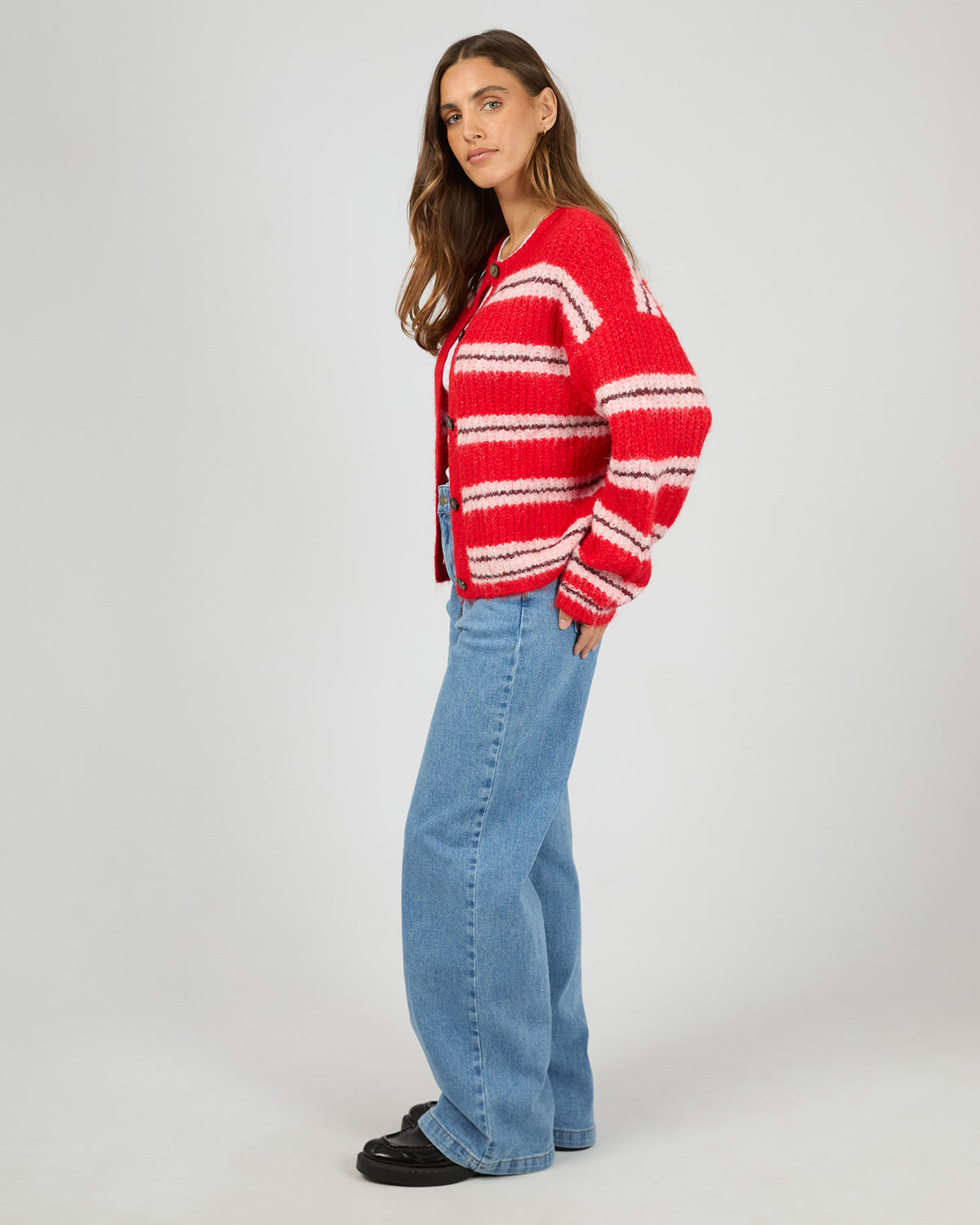 Livia Cardigan Stripe