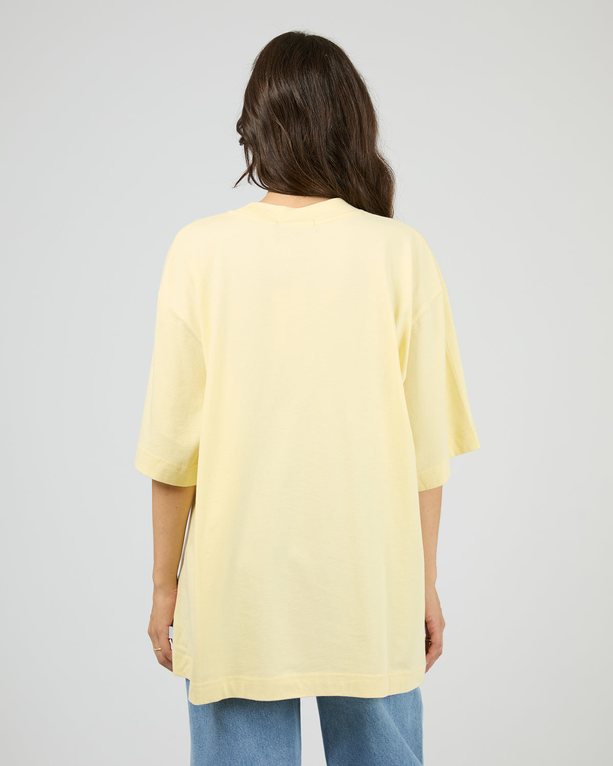 Soleil Oversized Tee Yellow