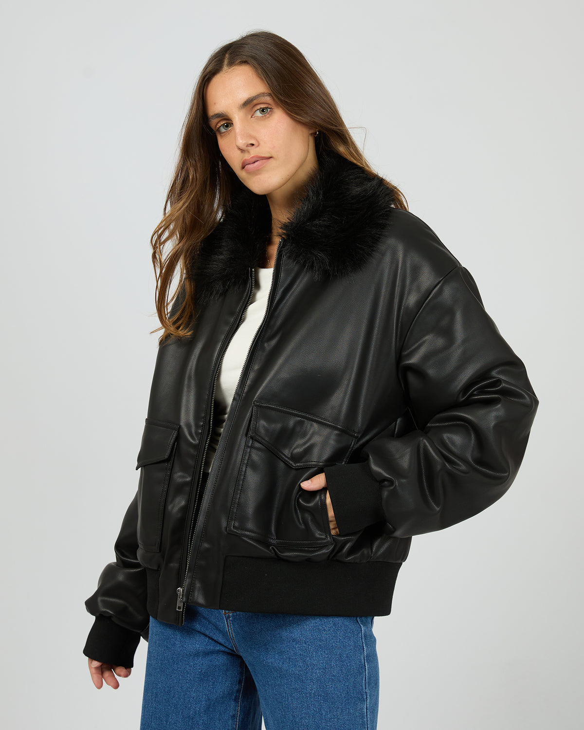 Taya Bomber Black